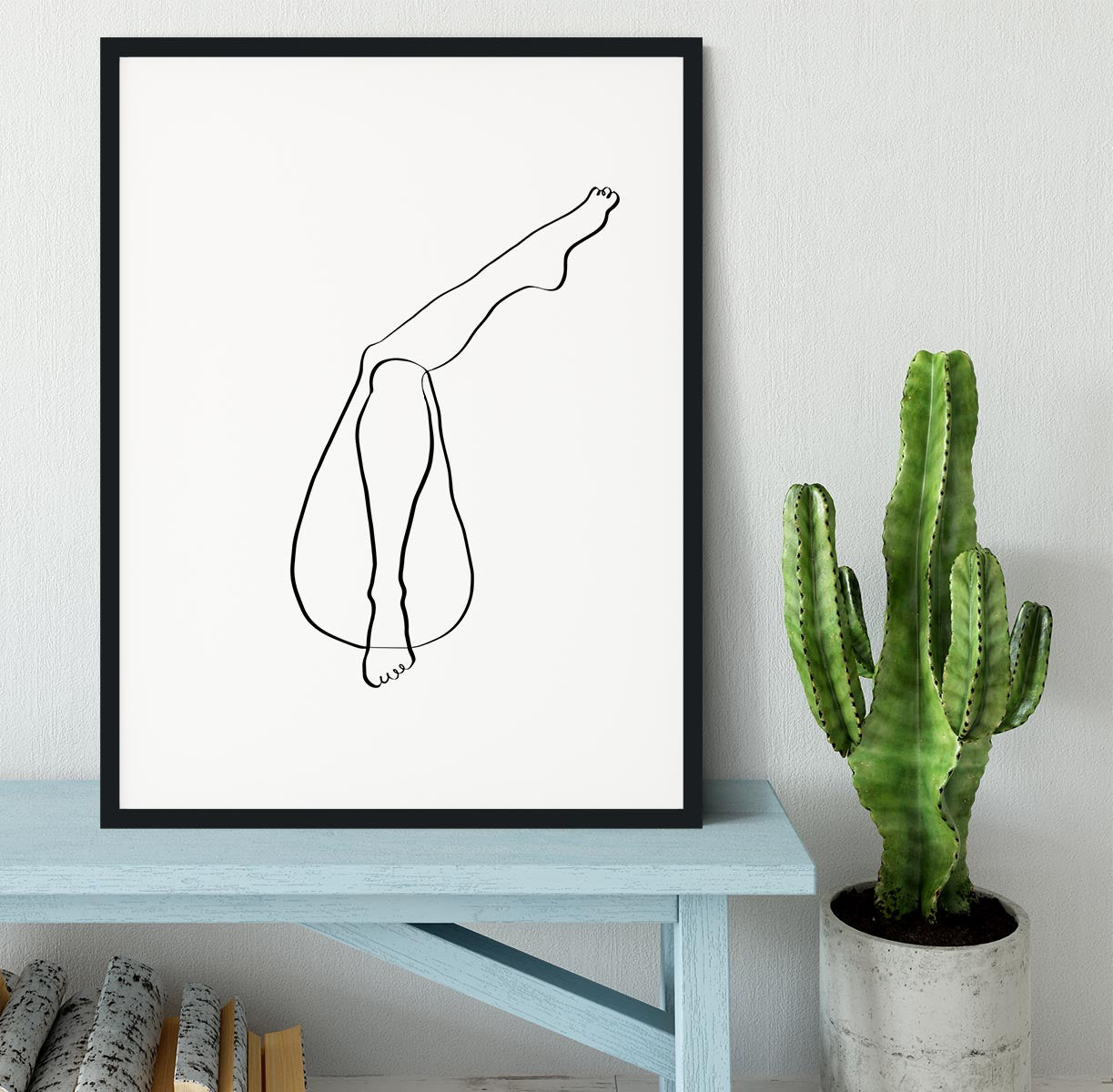 Legs Framed Print - Canvas Art Rocks - 1