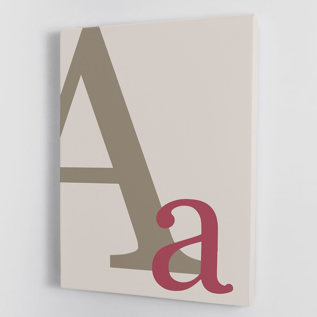 Letter A Canvas Print or Poster - Canvas Art Rocks - 1