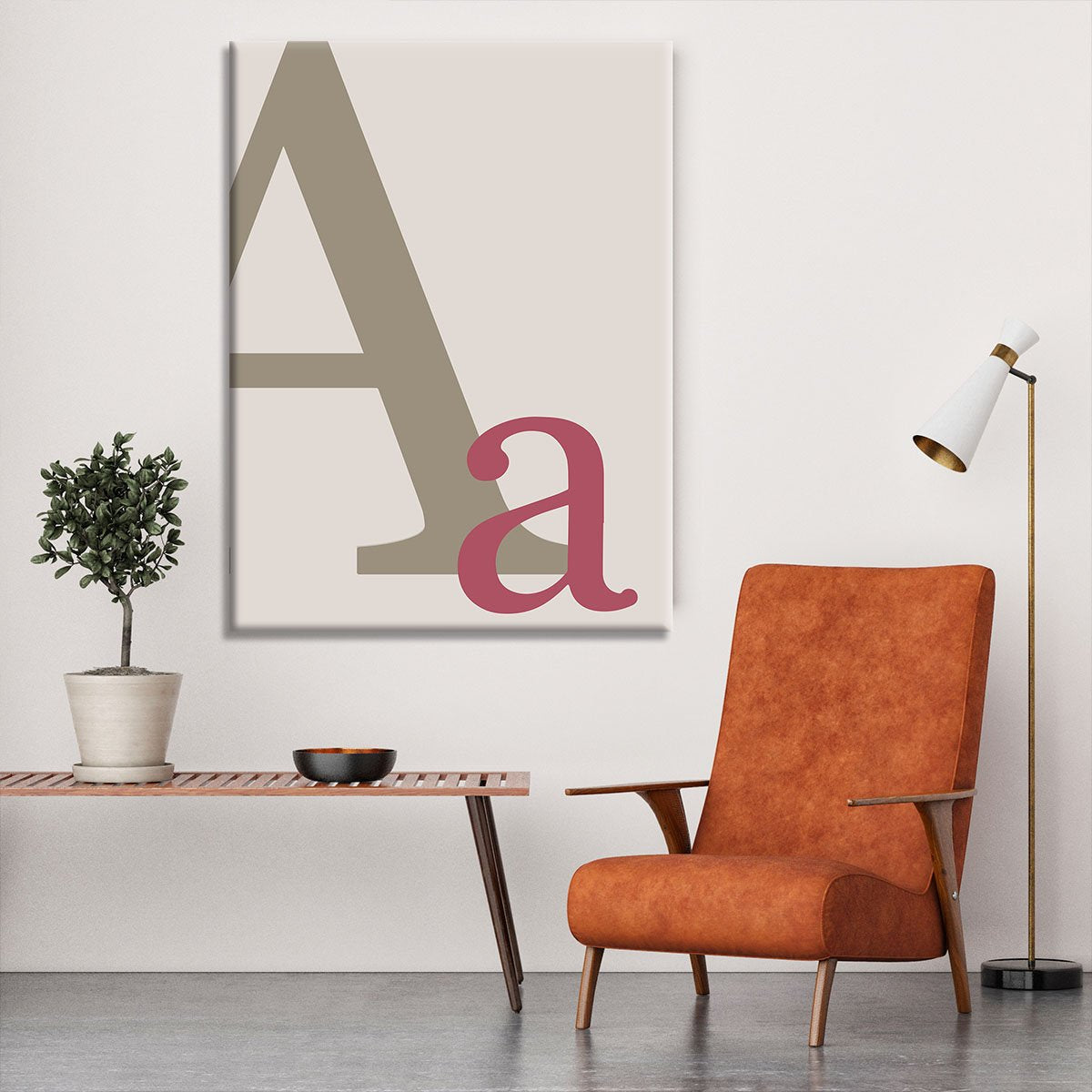 Letter A Canvas Print or Poster - Canvas Art Rocks - 6