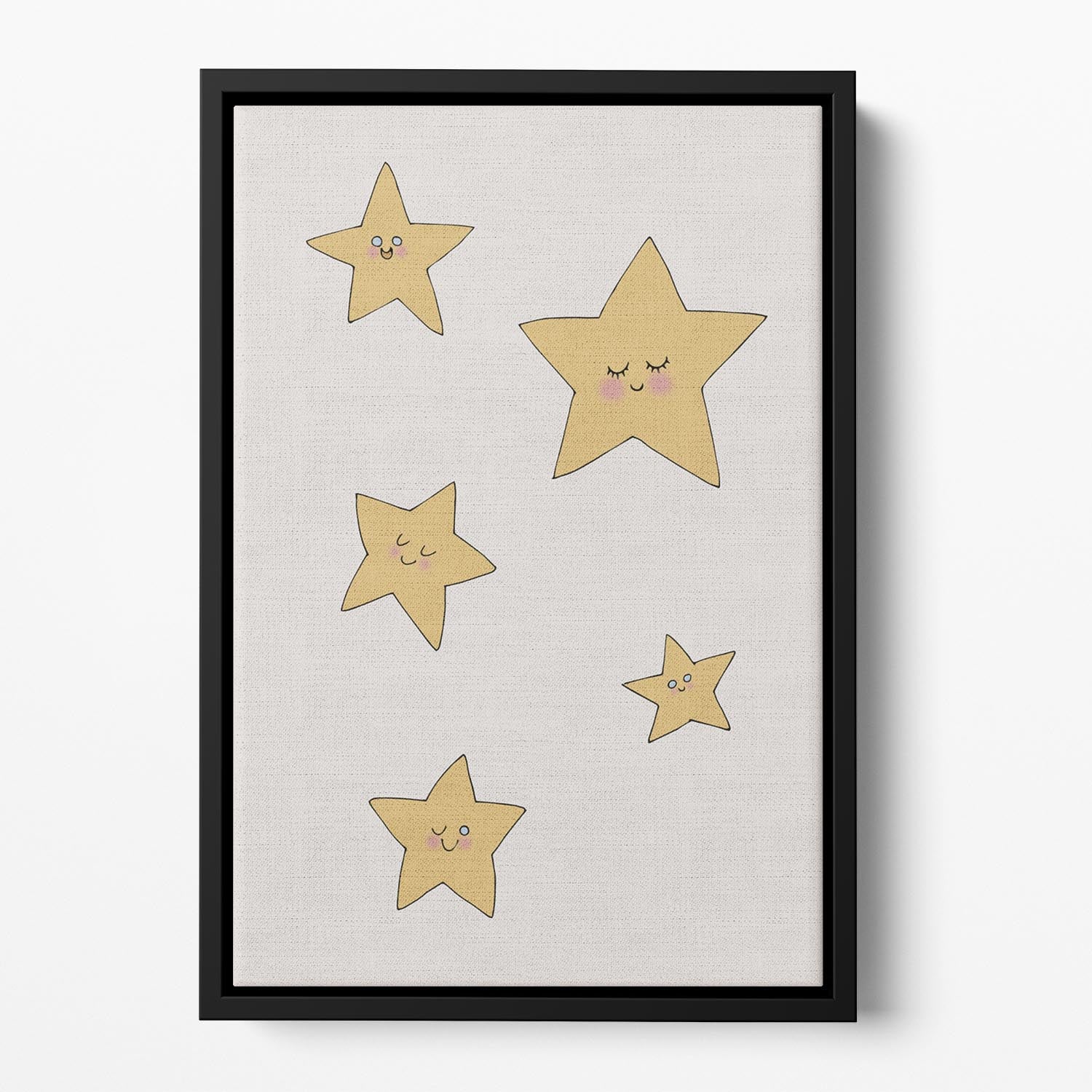 Stars Floating Framed Canvas - Canvas Art Rocks - 2