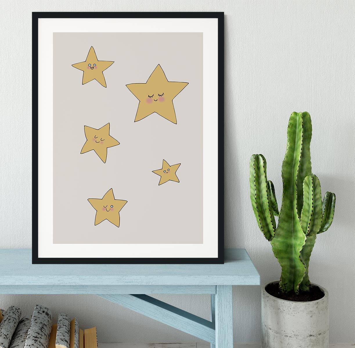 Stars Framed Print - Canvas Art Rocks - 1