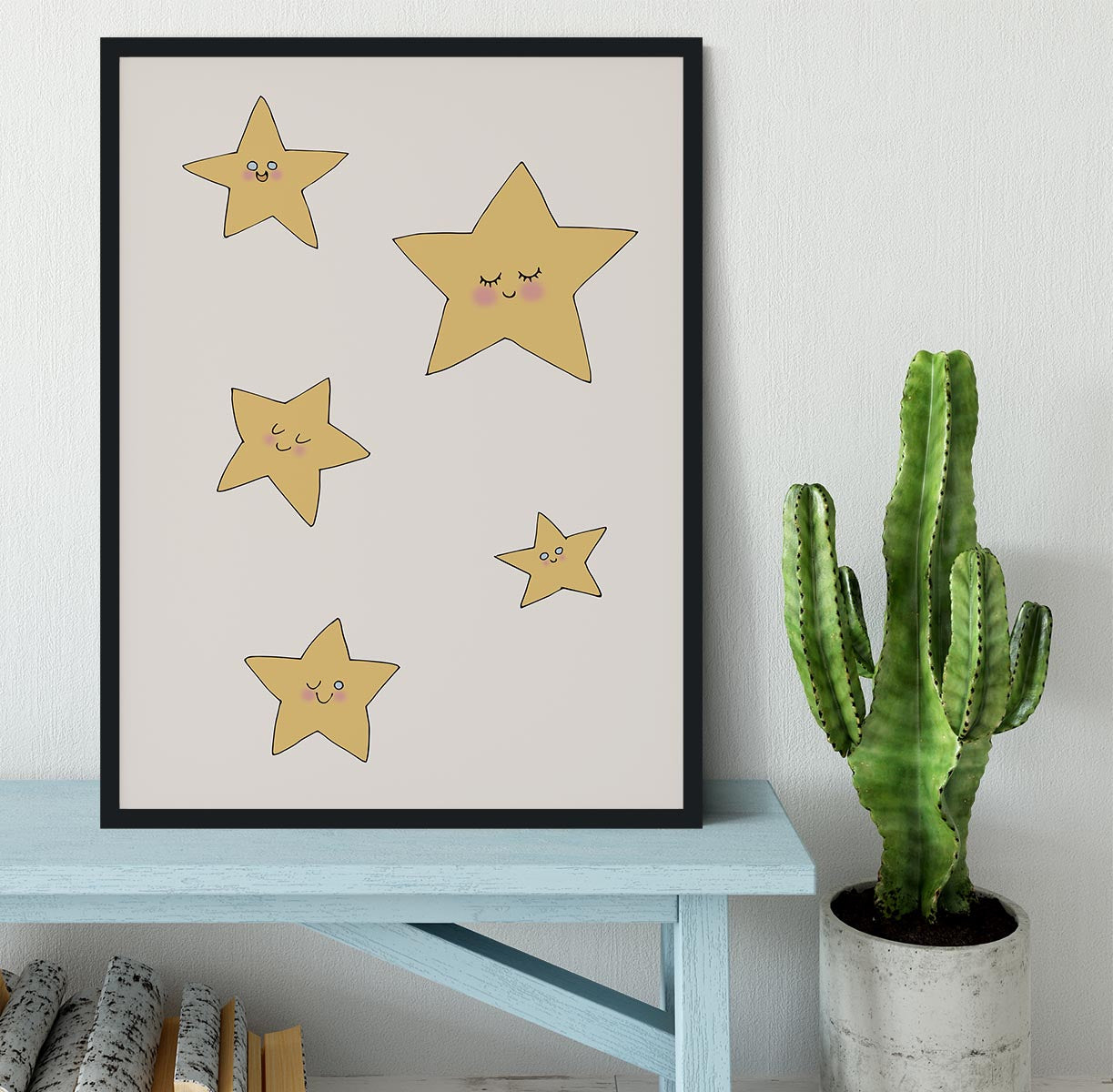 Stars Framed Print - Canvas Art Rocks - 2