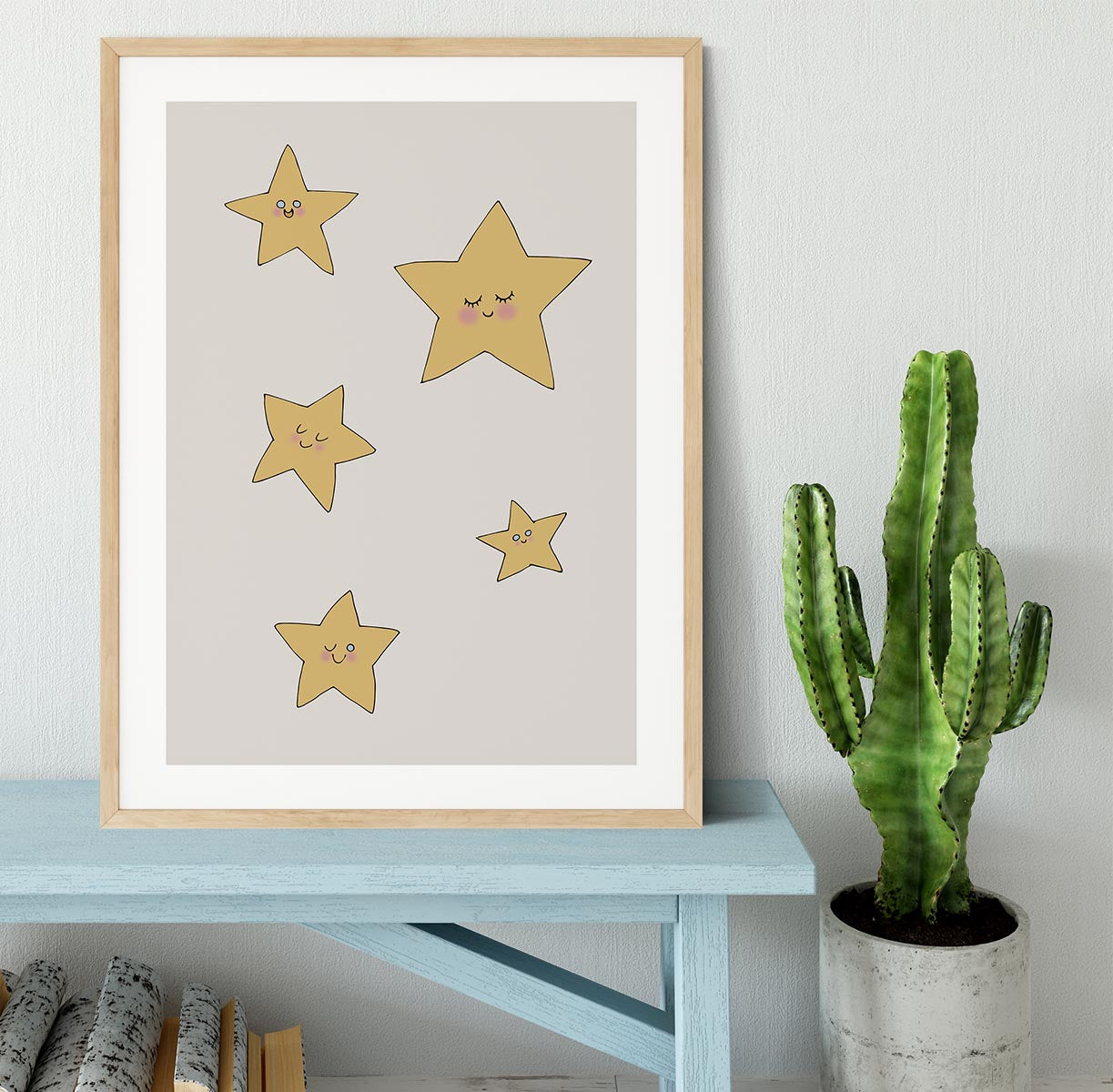 Stars Framed Print - Canvas Art Rocks - 3