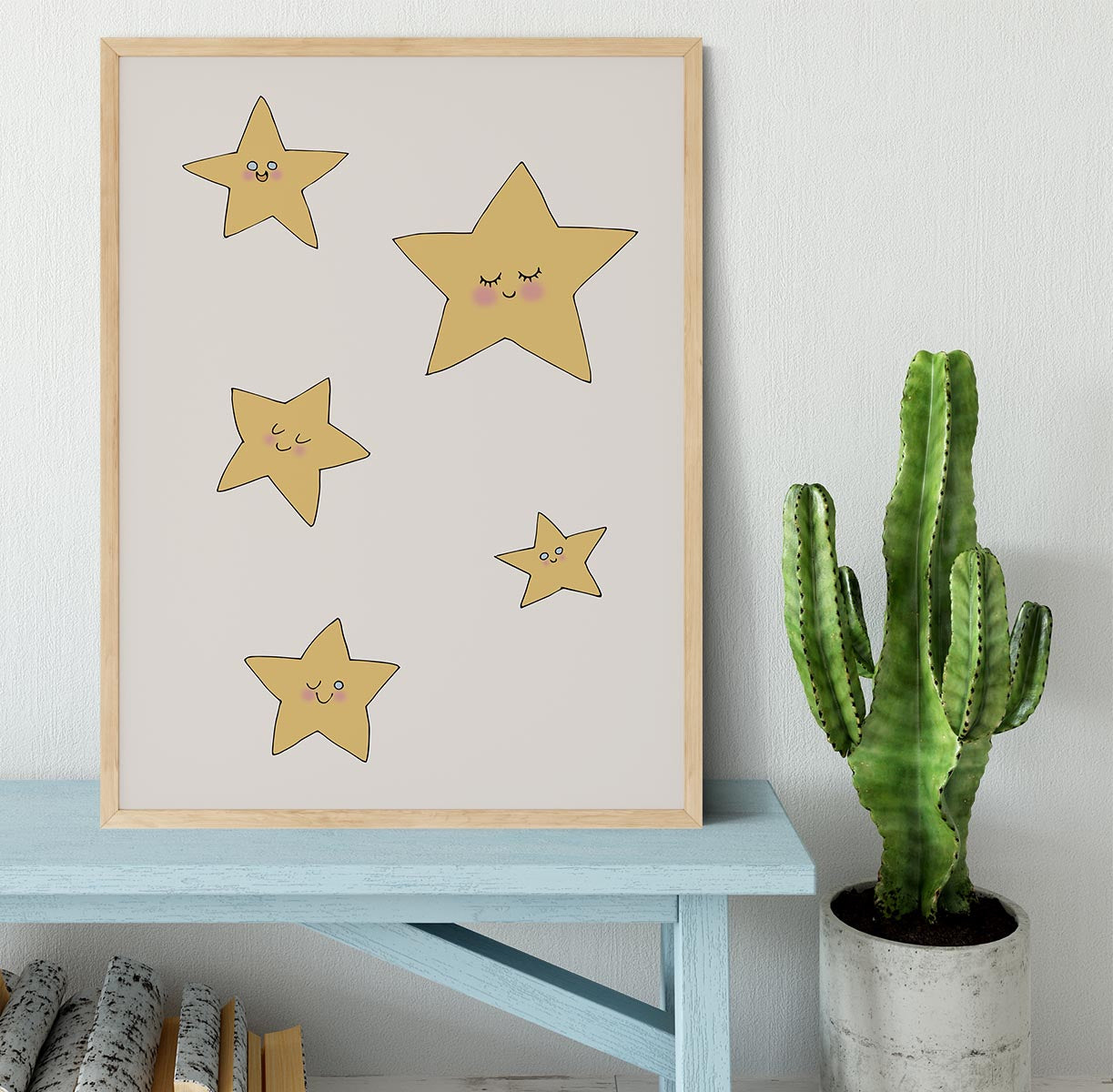 Stars Framed Print - Canvas Art Rocks - 4