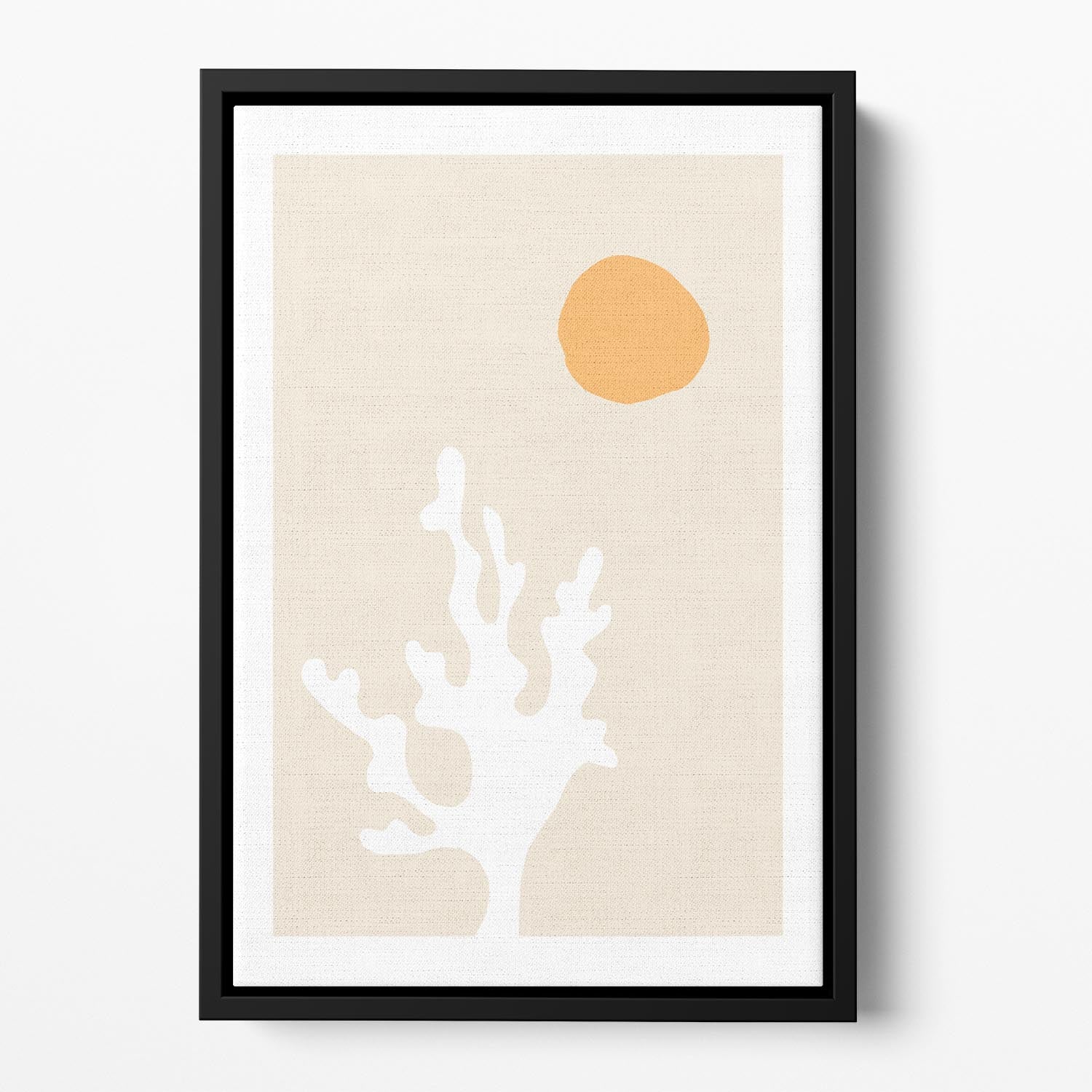 Seaweed in the Sun Floating Framed Canvas - Canvas Art Rocks - 2