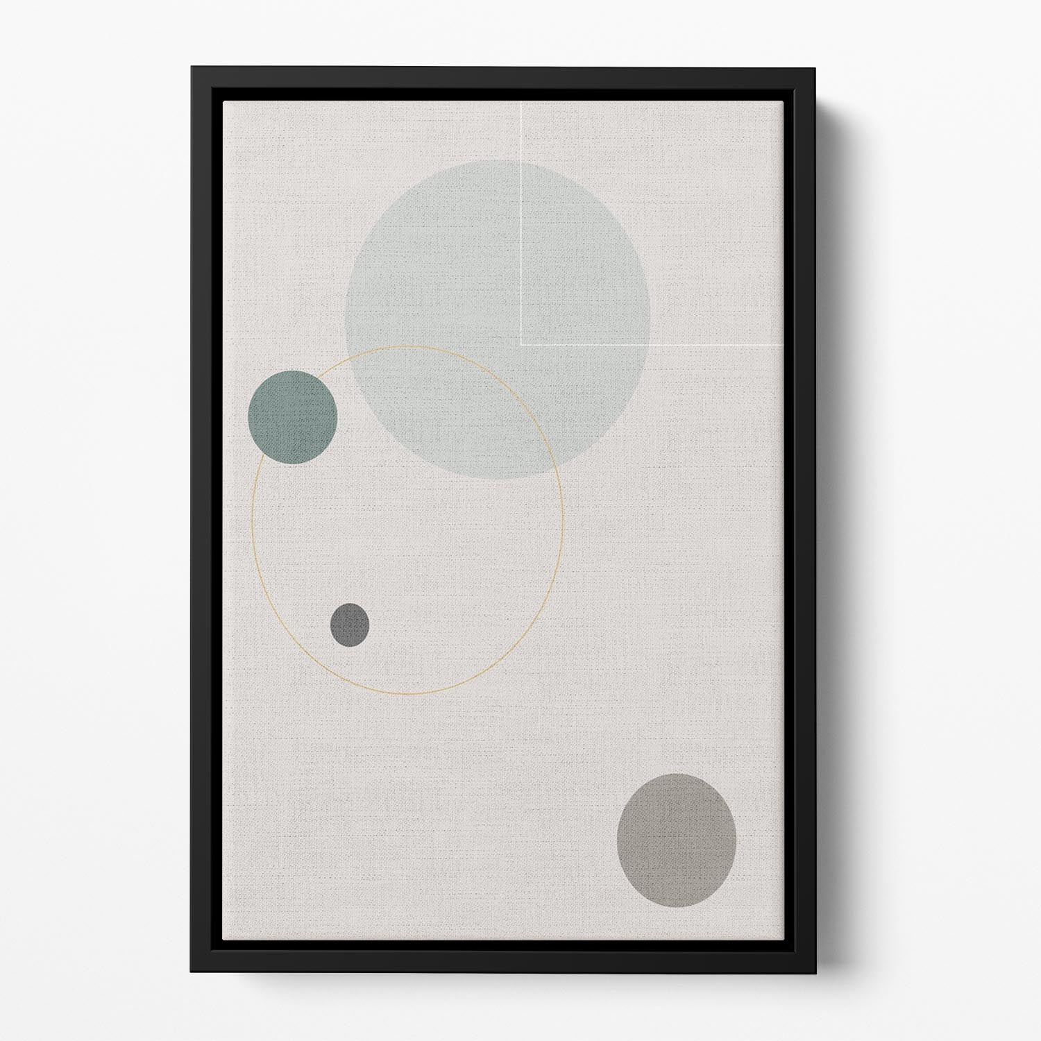 Space Orbit 03 Floating Framed Canvas - Canvas Art Rocks - 2