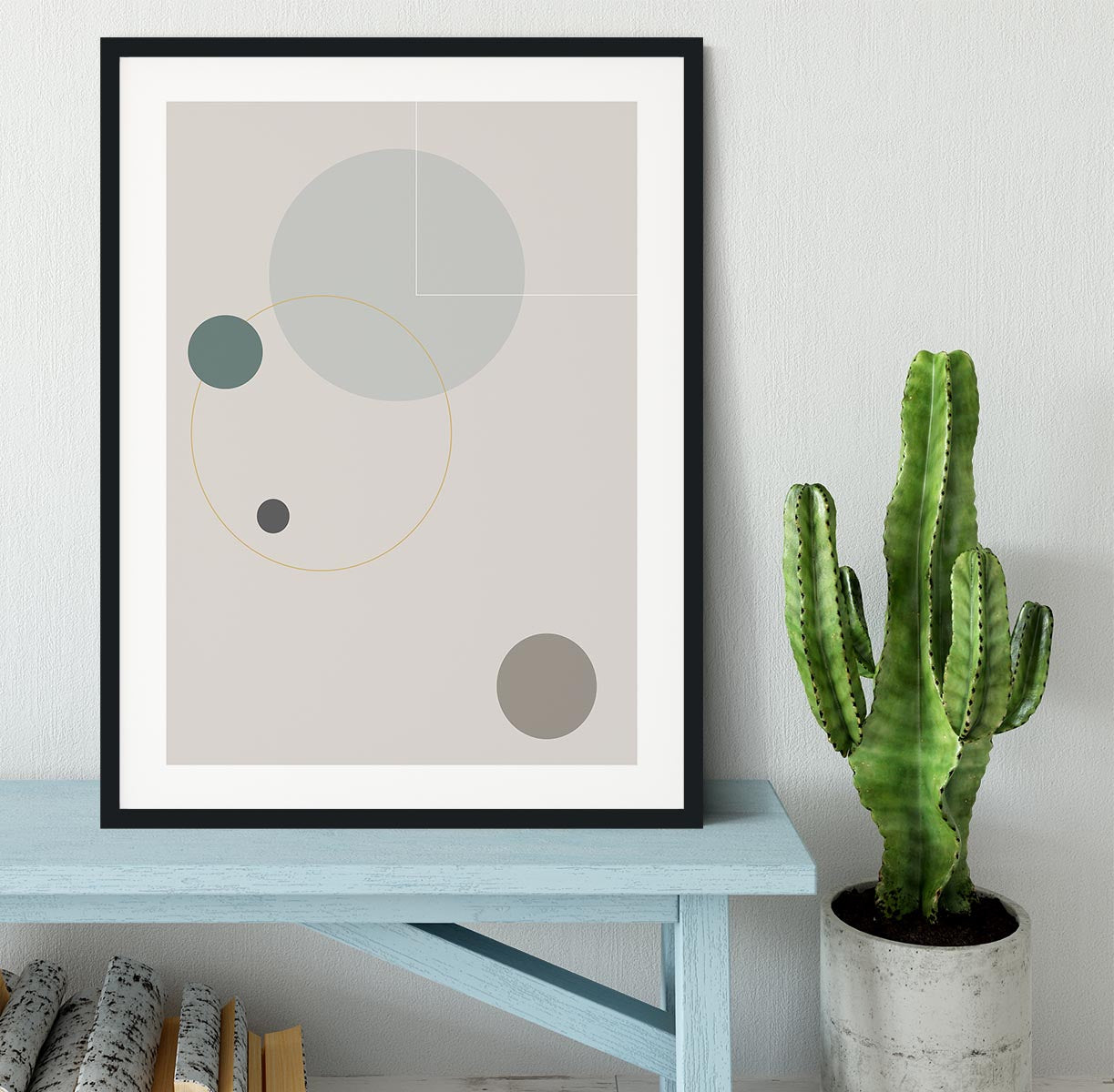 Space Orbit 03 Framed Print - Canvas Art Rocks - 1