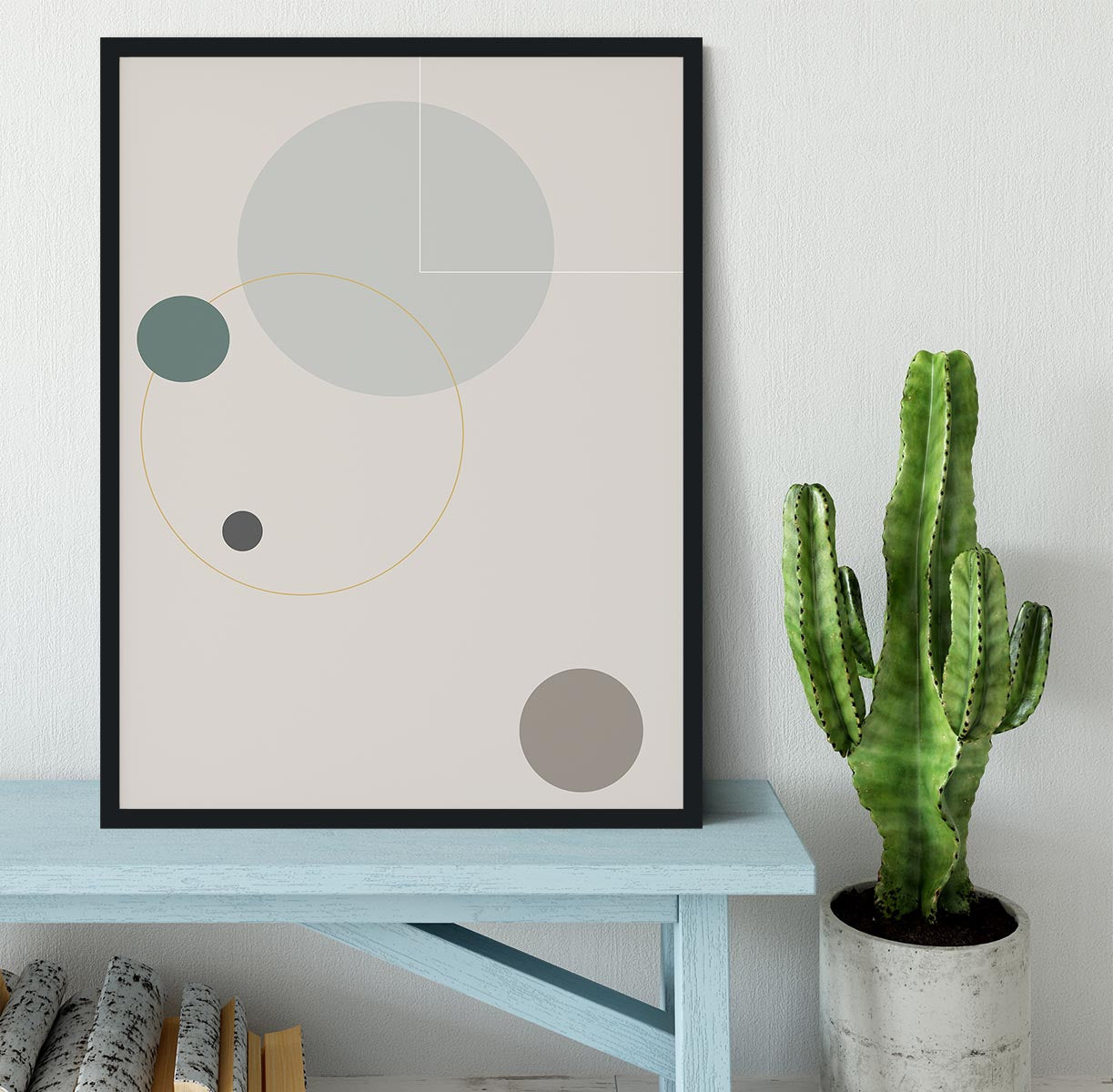 Space Orbit 03 Framed Print - Canvas Art Rocks - 2