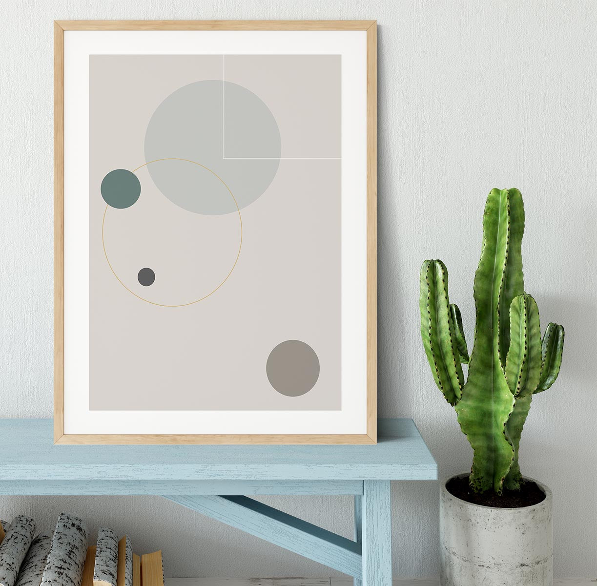 Space Orbit 03 Framed Print - Canvas Art Rocks - 3