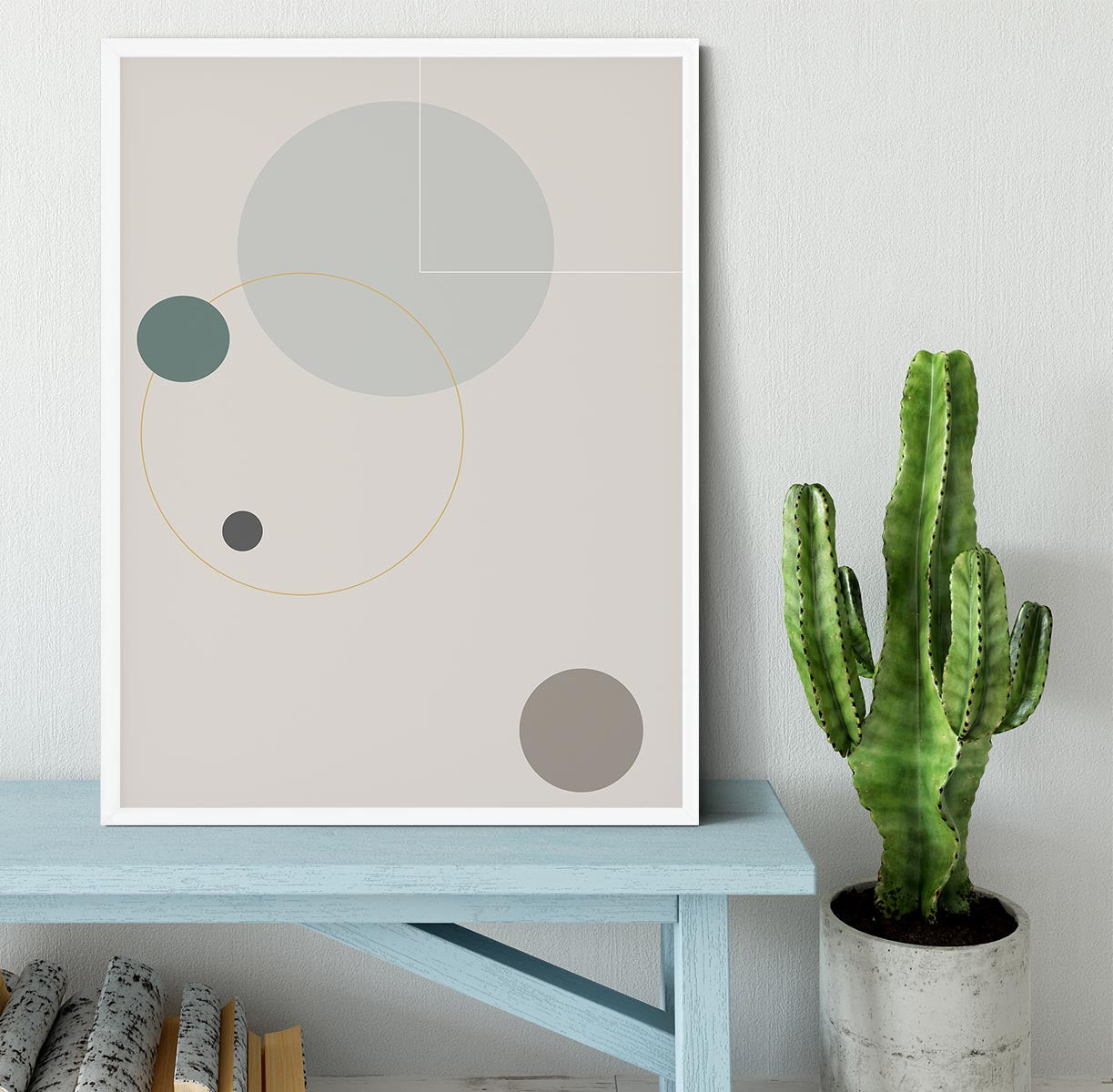 Space Orbit 03 Framed Print - Canvas Art Rocks -6