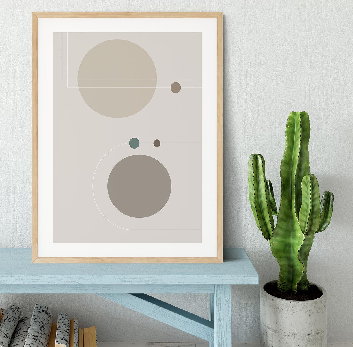 Space Orbit 02 Framed Print - Canvas Art Rocks - 3