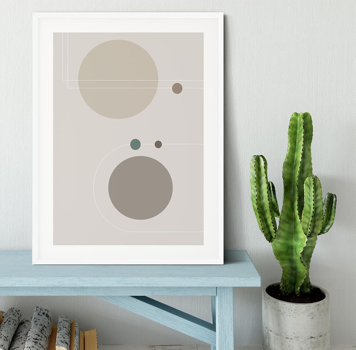 Space Orbit 02 Framed Print - Canvas Art Rocks - 5