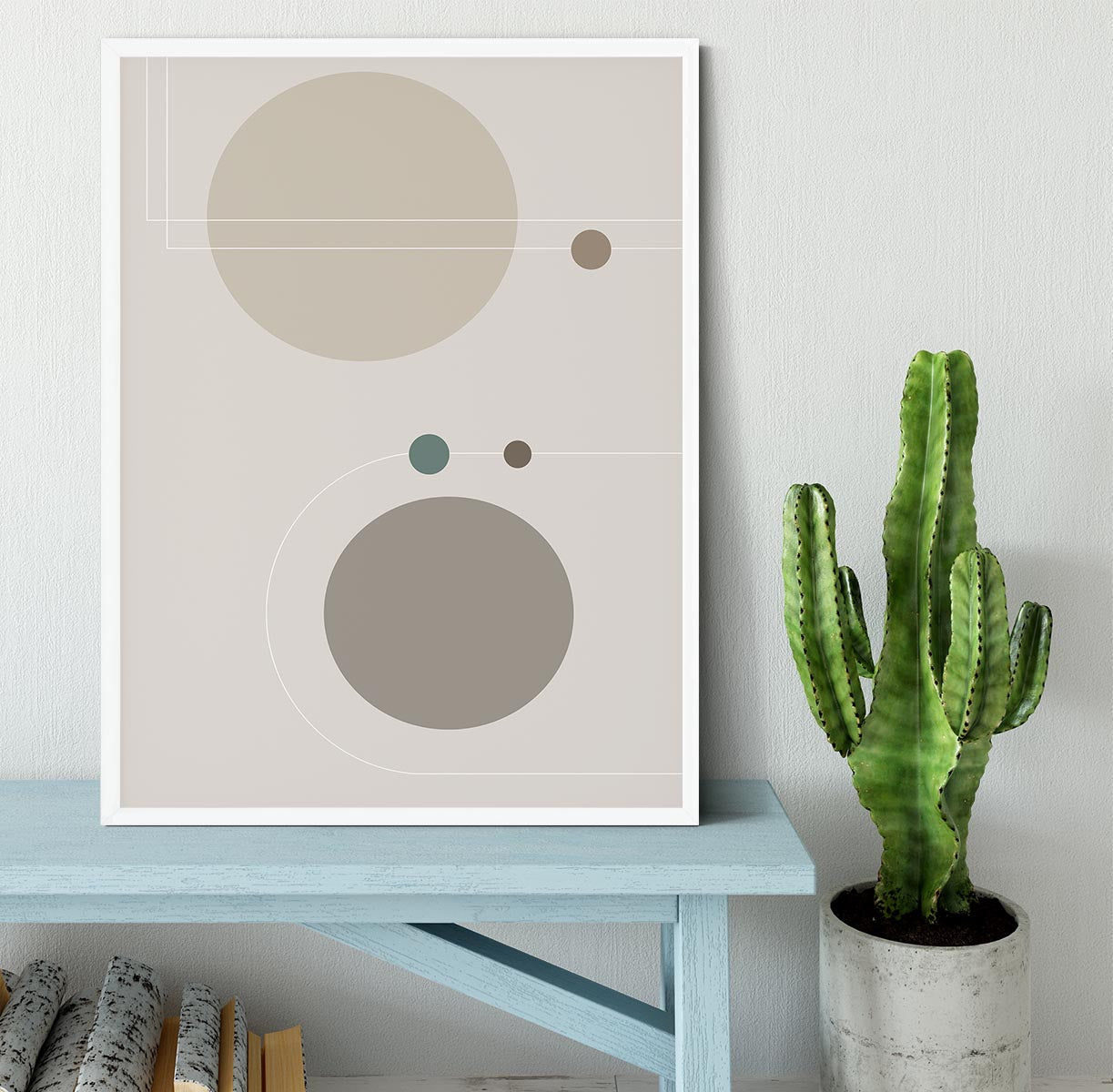 Space Orbit 02 Framed Print - Canvas Art Rocks -6