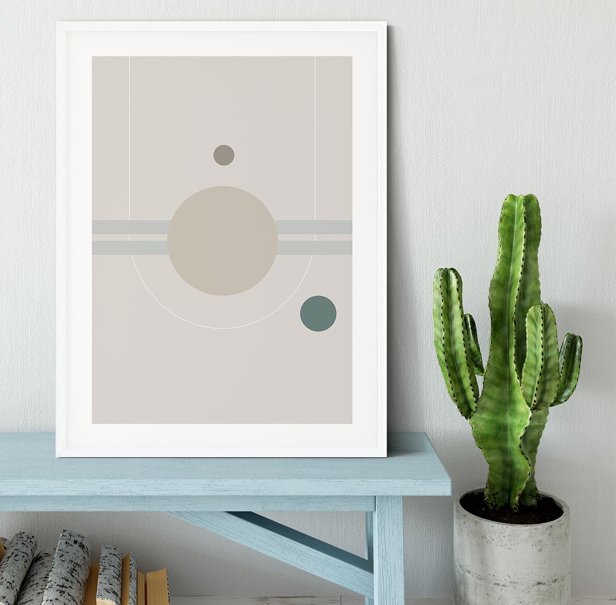 Space Orbit 01 Framed Print - Canvas Art Rocks - 5