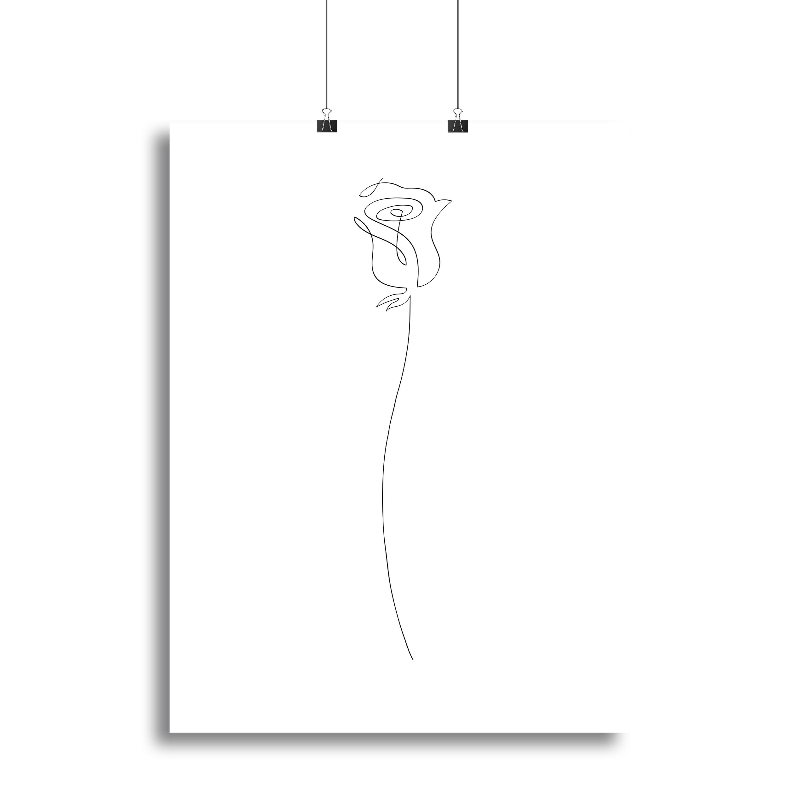 Rose Canvas Print or Poster