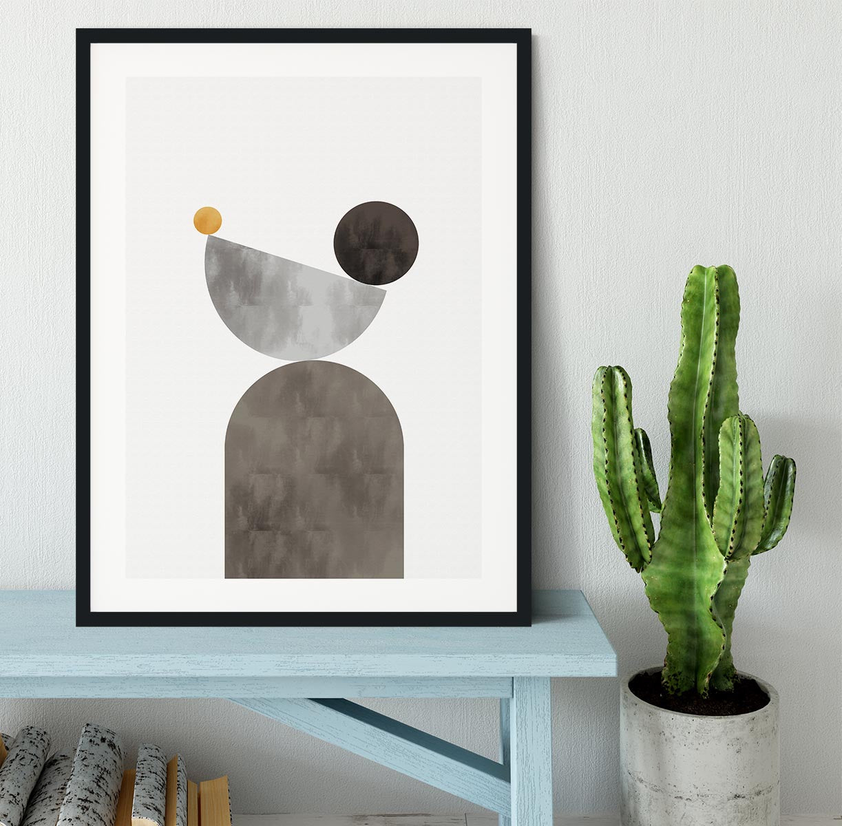 Balance Framed Print - Canvas Art Rocks - 1