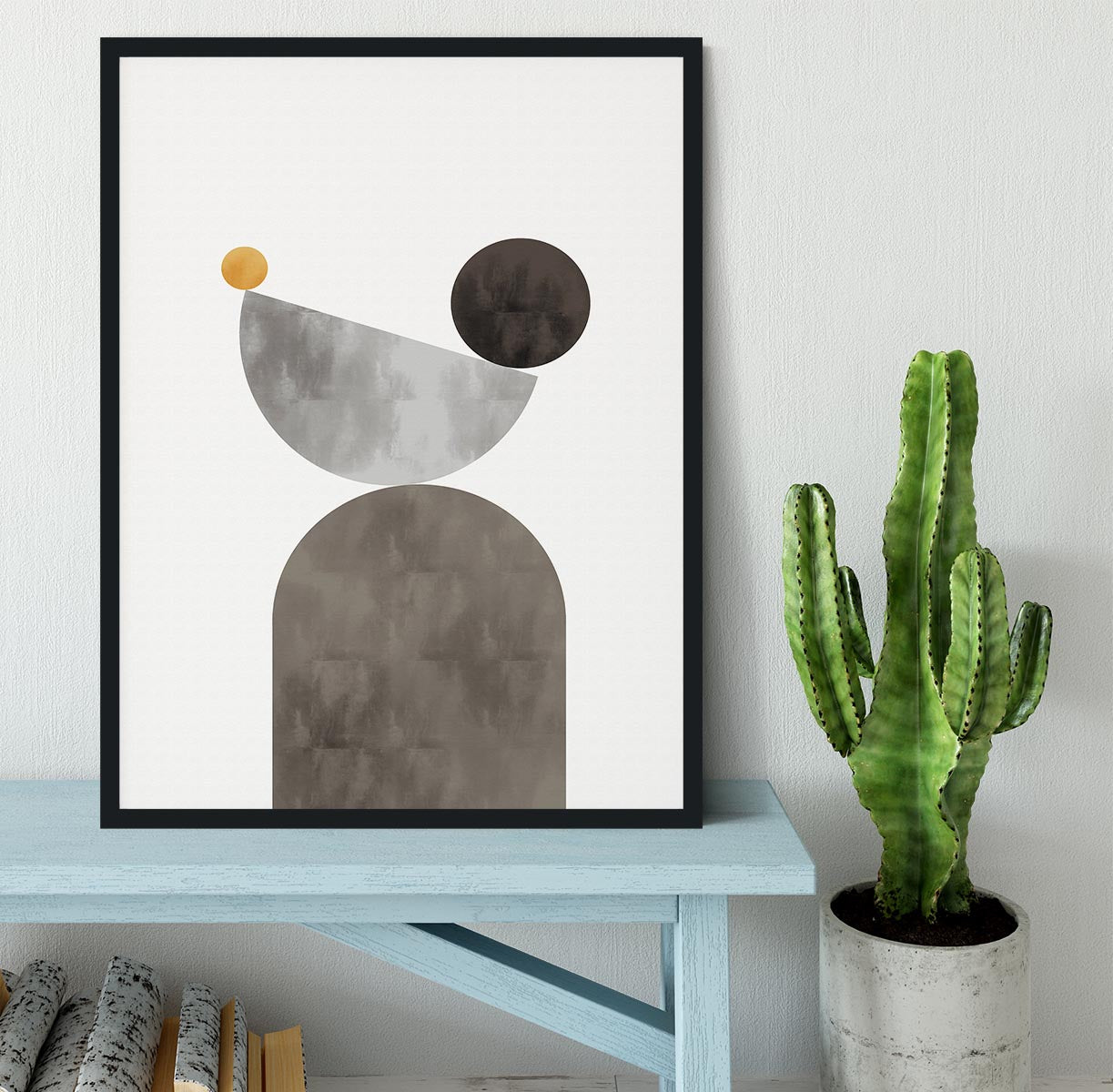 Balance Framed Print - Canvas Art Rocks - 2