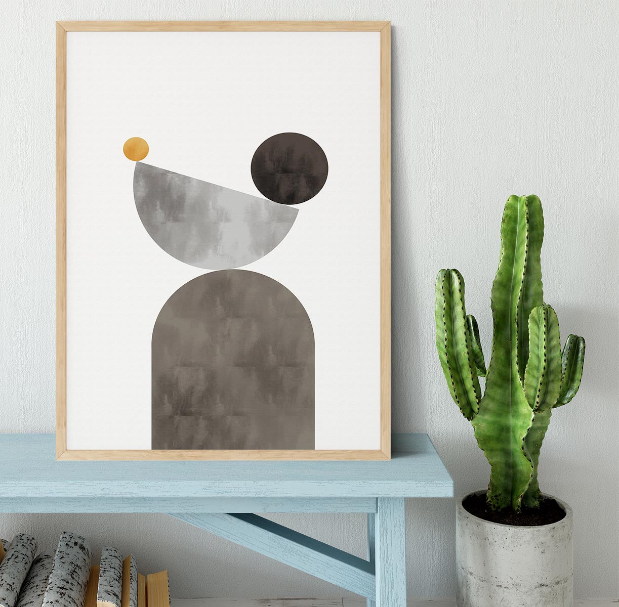 Balance Framed Print - Canvas Art Rocks - 4