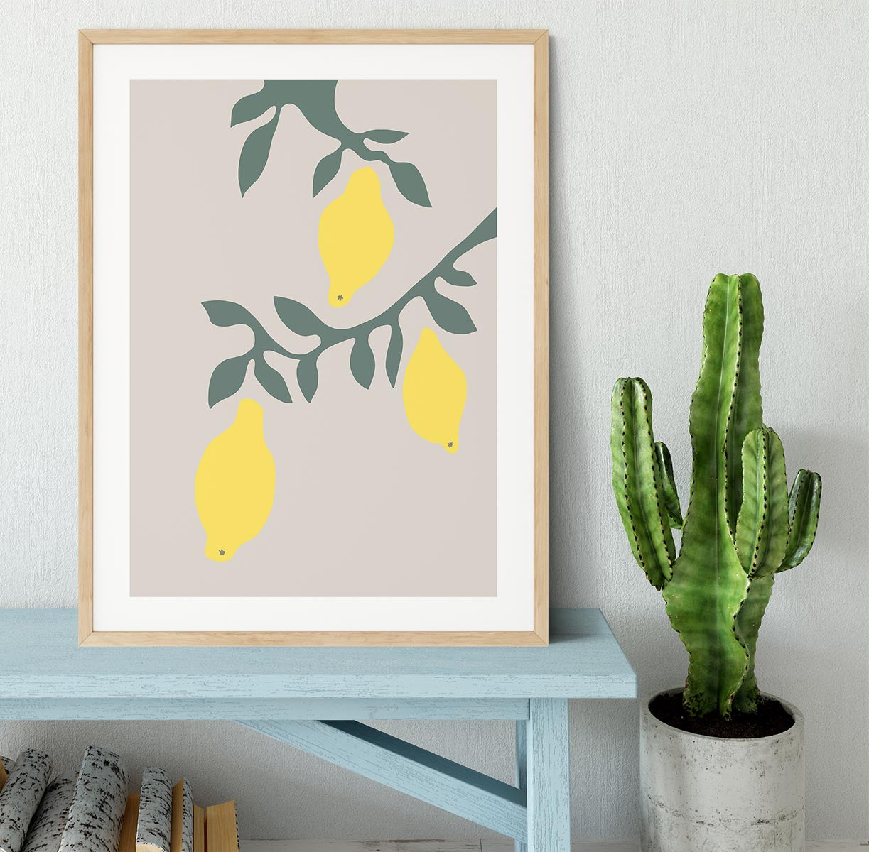 Lemons Framed Print - Canvas Art Rocks - 3