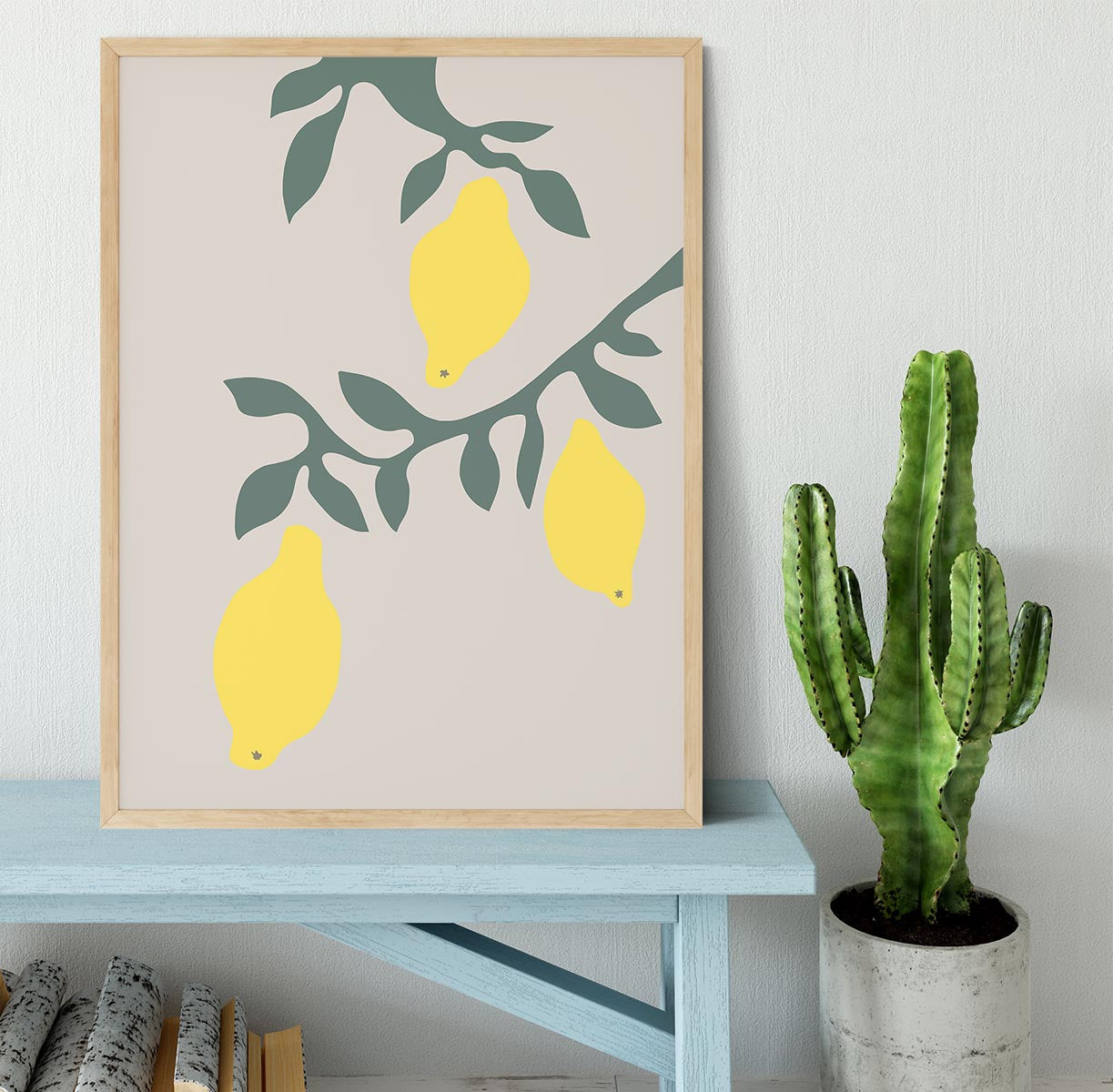 Lemons Framed Print - Canvas Art Rocks - 4