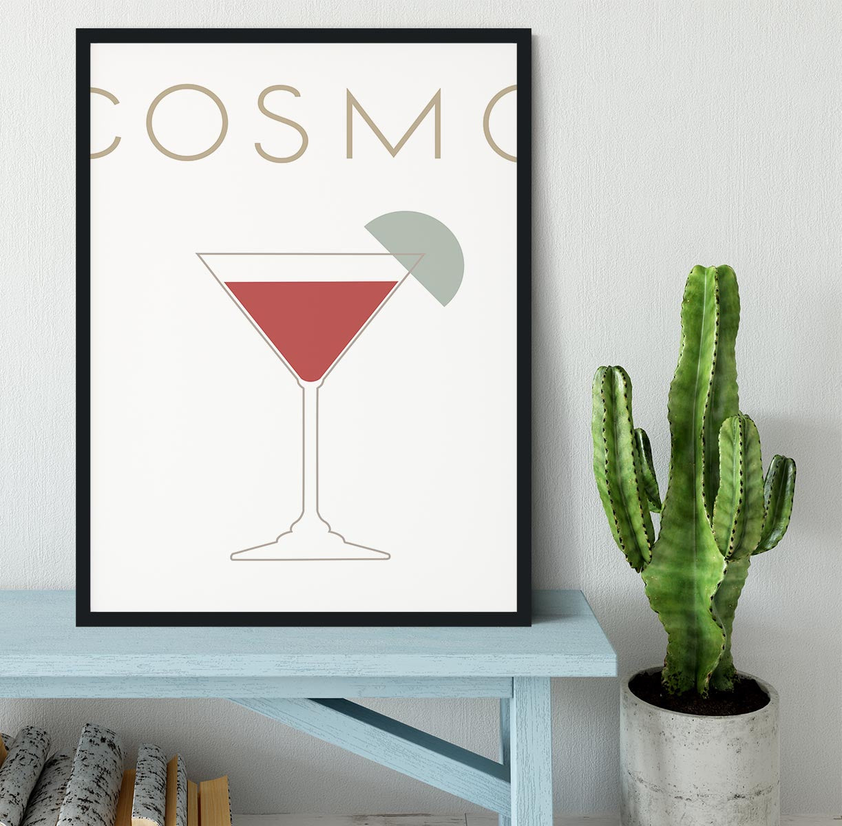 Cosmopolitan Framed Print - Canvas Art Rocks - 2