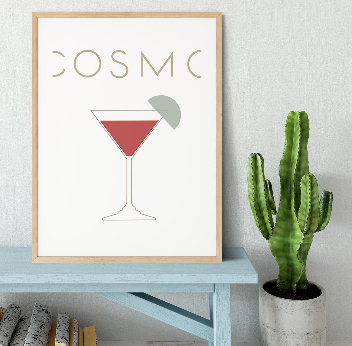 Cosmopolitan Framed Print - Canvas Art Rocks - 3