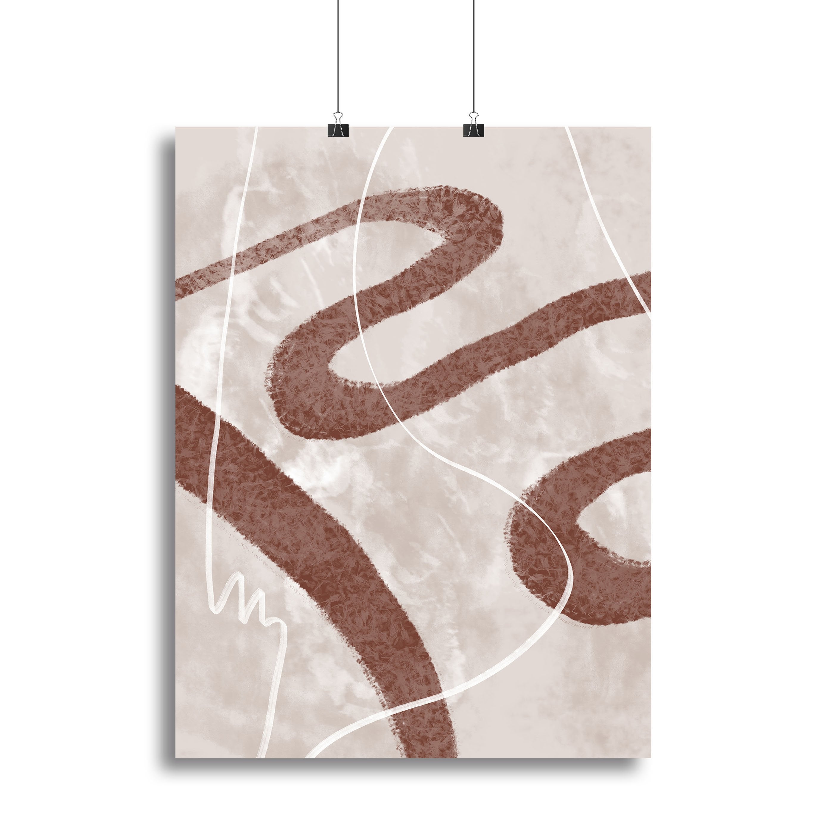 Abstract Fuzz 02 Canvas Print or Poster - Canvas Art Rocks - 2