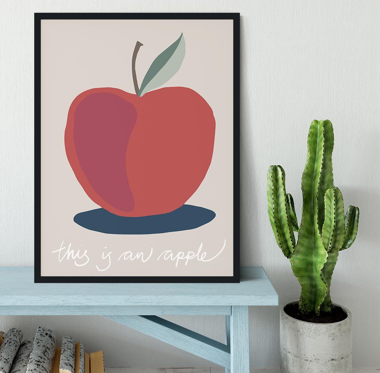 This is an Apple Framed Print - Canvas Art Rocks - 2