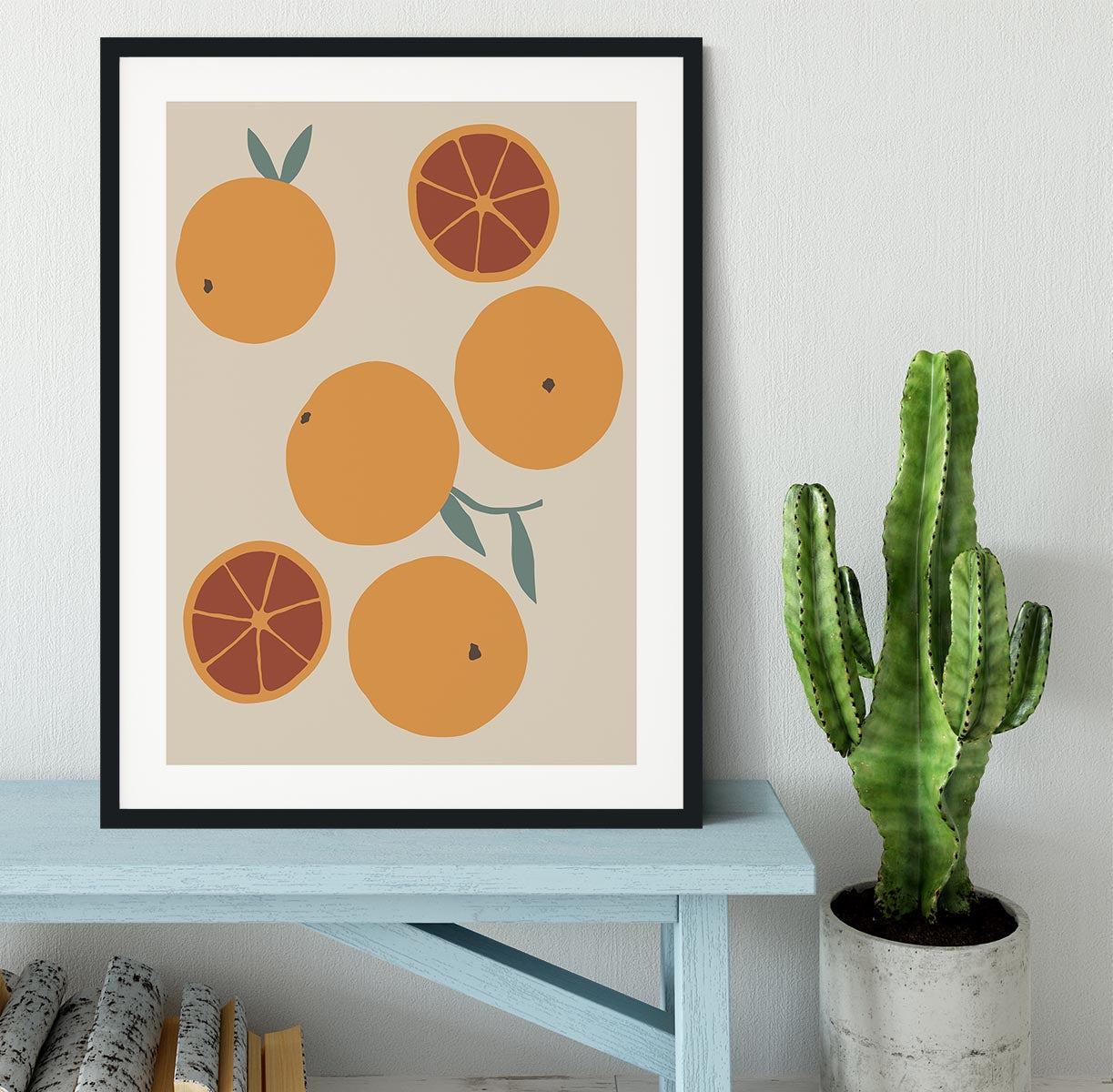 Blood Orange Framed Print - Canvas Art Rocks - 1