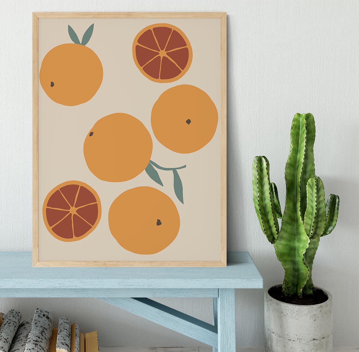 Blood Orange Framed Print - Canvas Art Rocks - 4