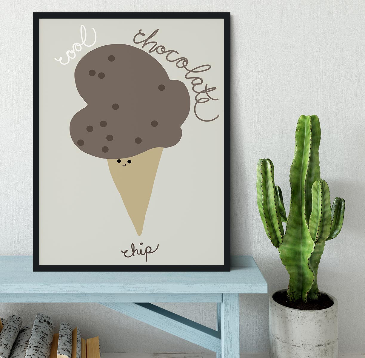 Chocolate Chip Framed Print - Canvas Art Rocks - 2