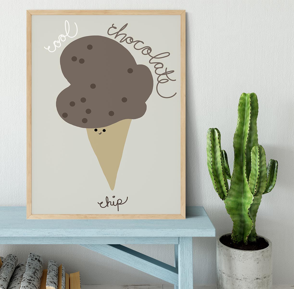 Chocolate Chip Framed Print - Canvas Art Rocks - 4