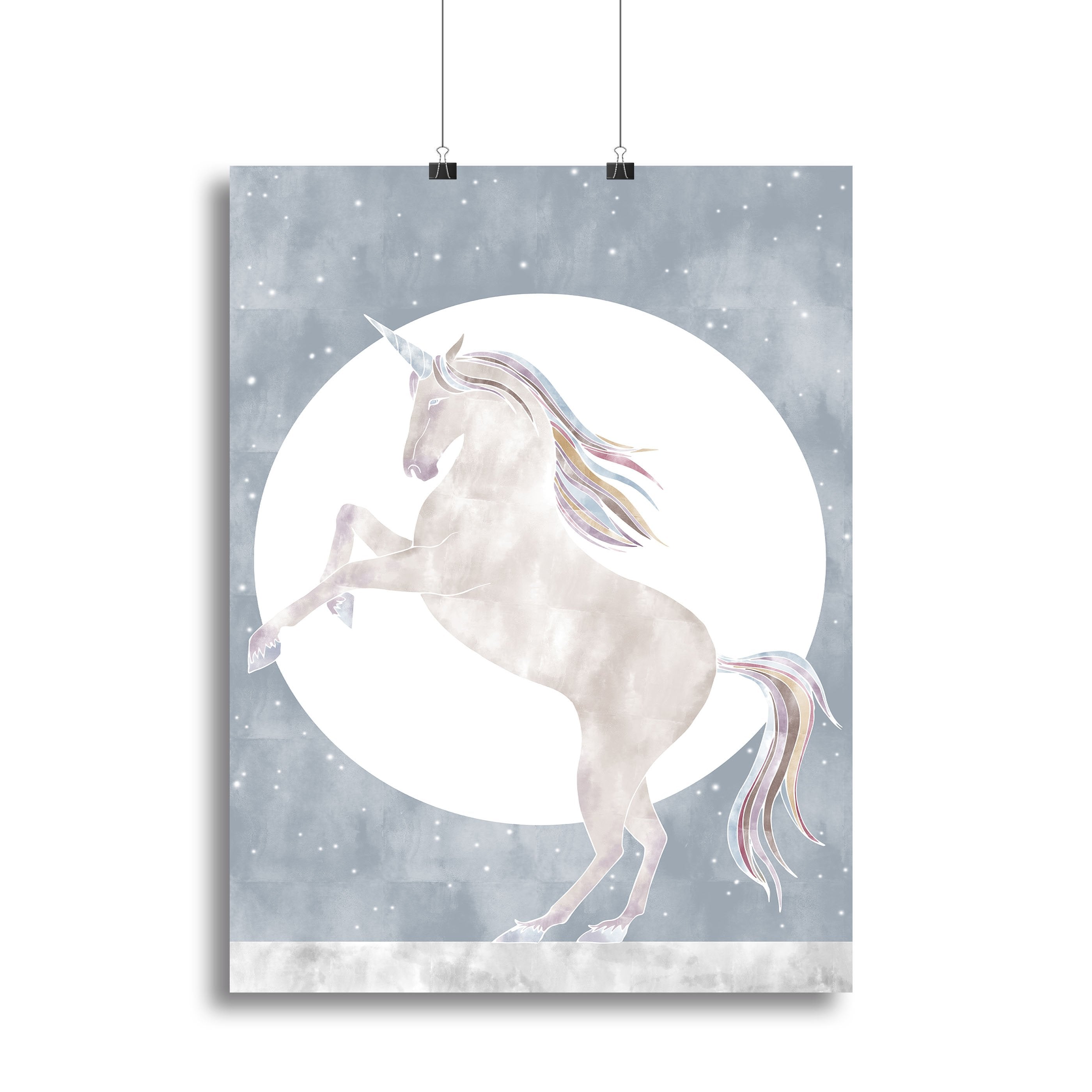 Rising Unicorn Canvas Print or Poster - Canvas Art Rocks - 2