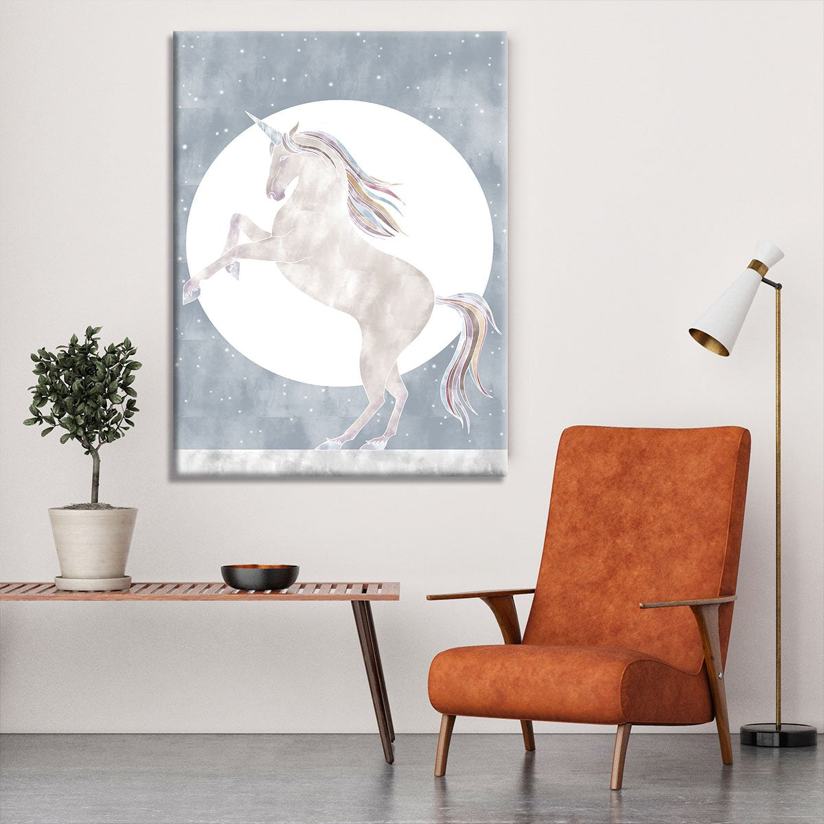 Rising Unicorn Canvas Print or Poster - Canvas Art Rocks - 6