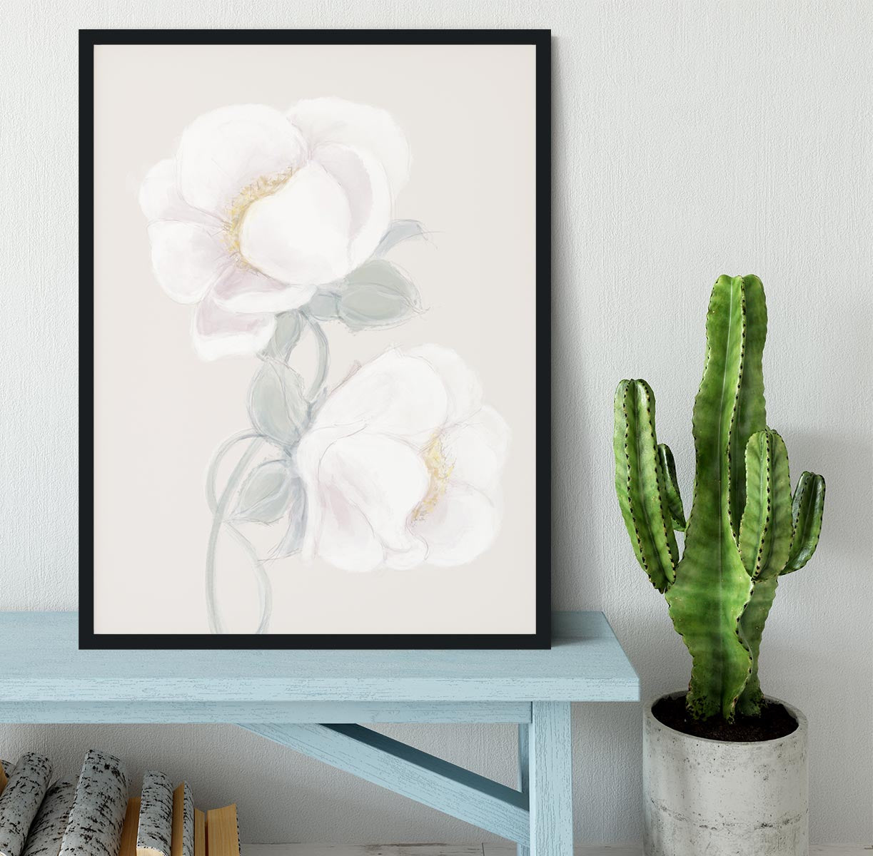 Lush Peony Framed Print - Canvas Art Rocks - 2