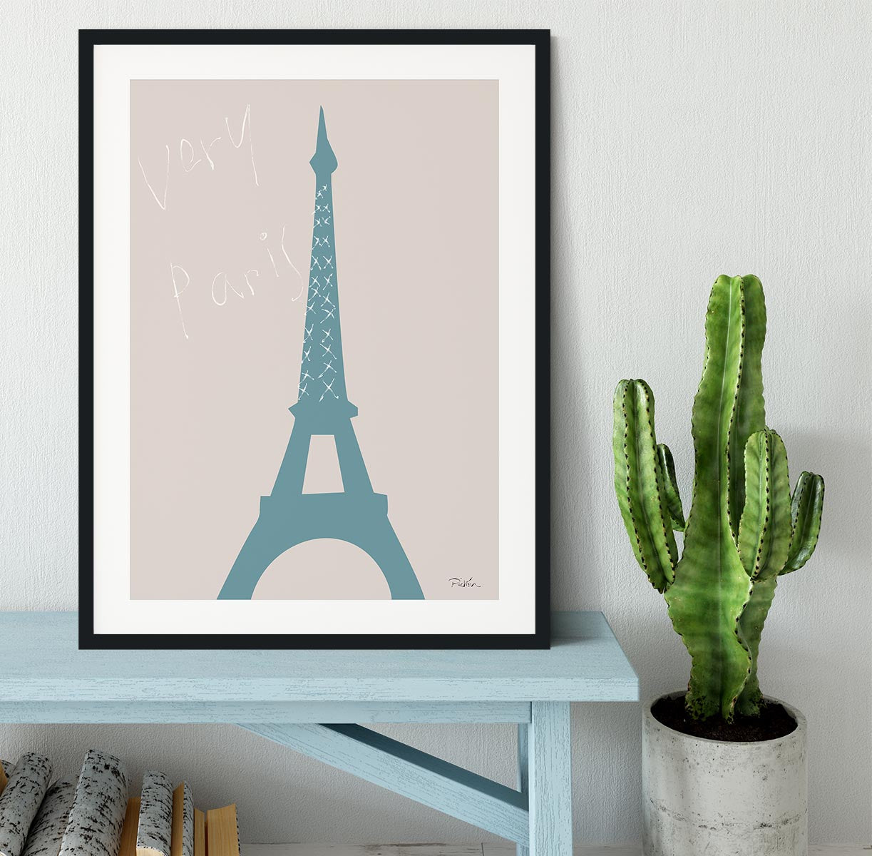 Very Paris Framed Print - Canvas Art Rocks - 1