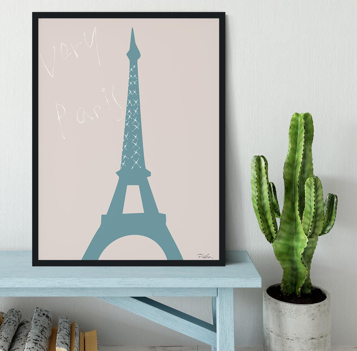 Very Paris Framed Print - Canvas Art Rocks - 2