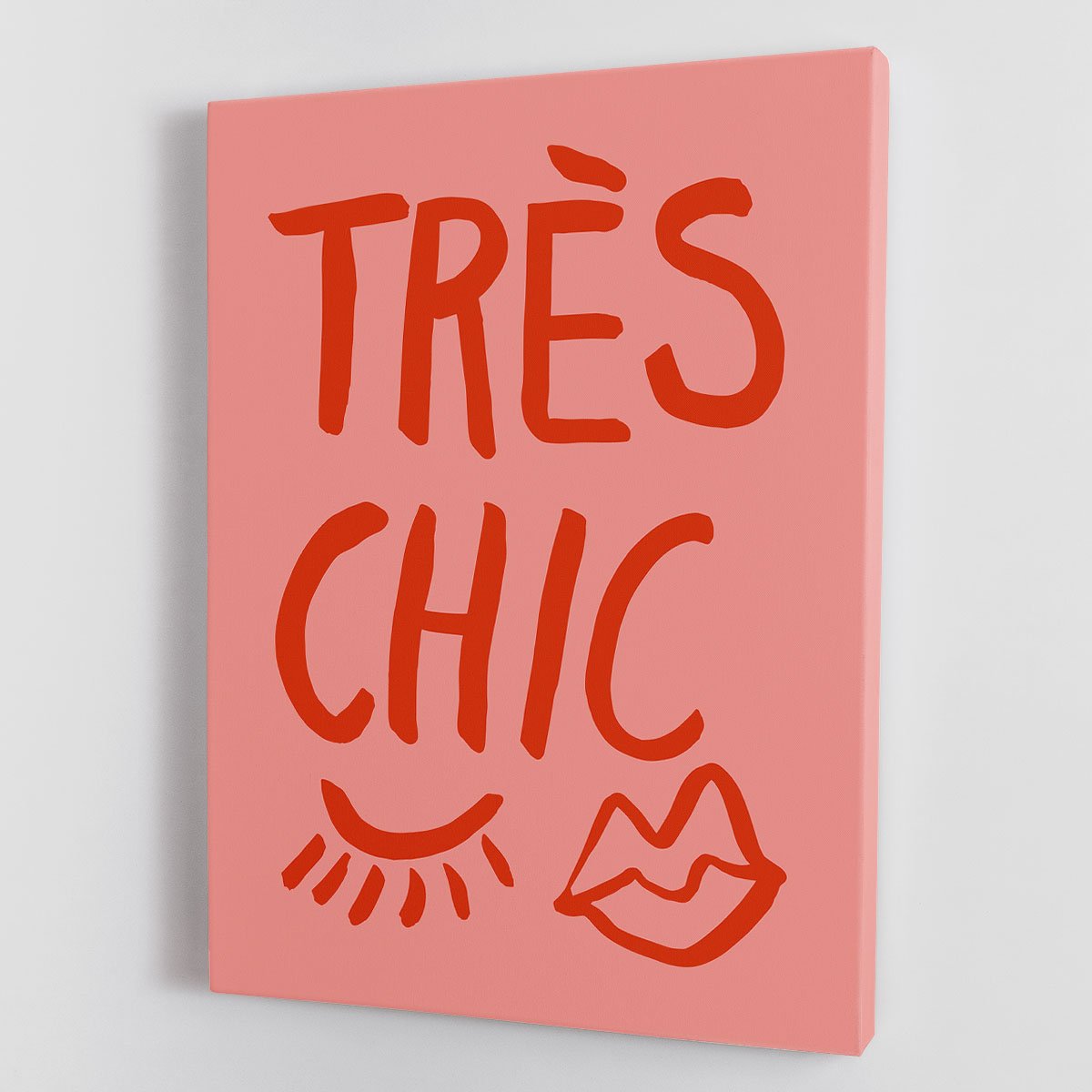 TrAus Chic Pink Canvas Print or Poster - Canvas Art Rocks - 1