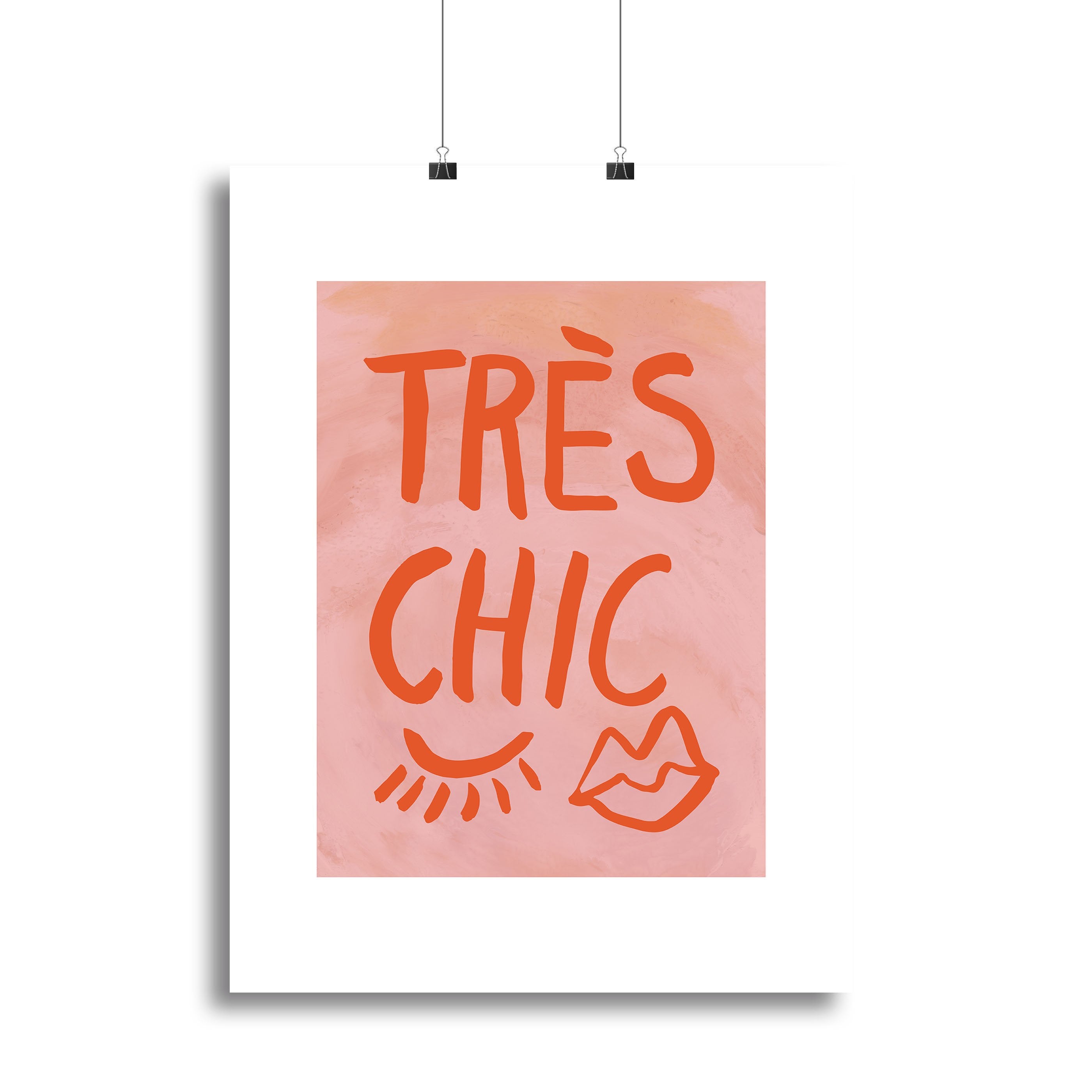 TrAus Chic Pink Frame Canvas Print or Poster - Canvas Art Rocks - 2