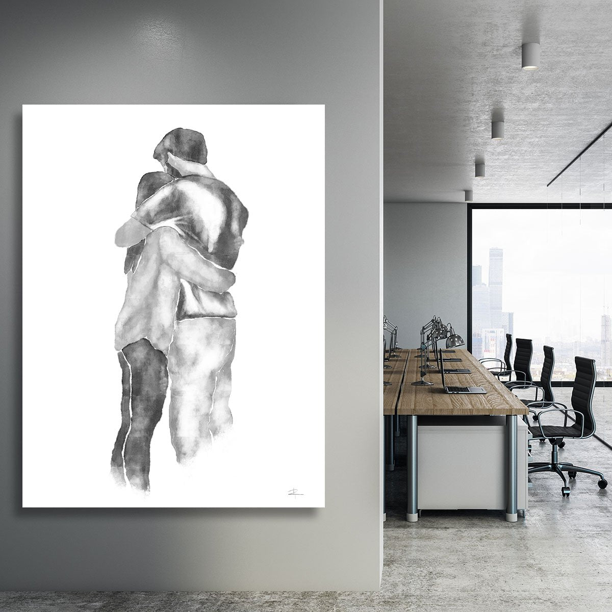 Embrace Canvas Print or Poster - Canvas Art Rocks - 3