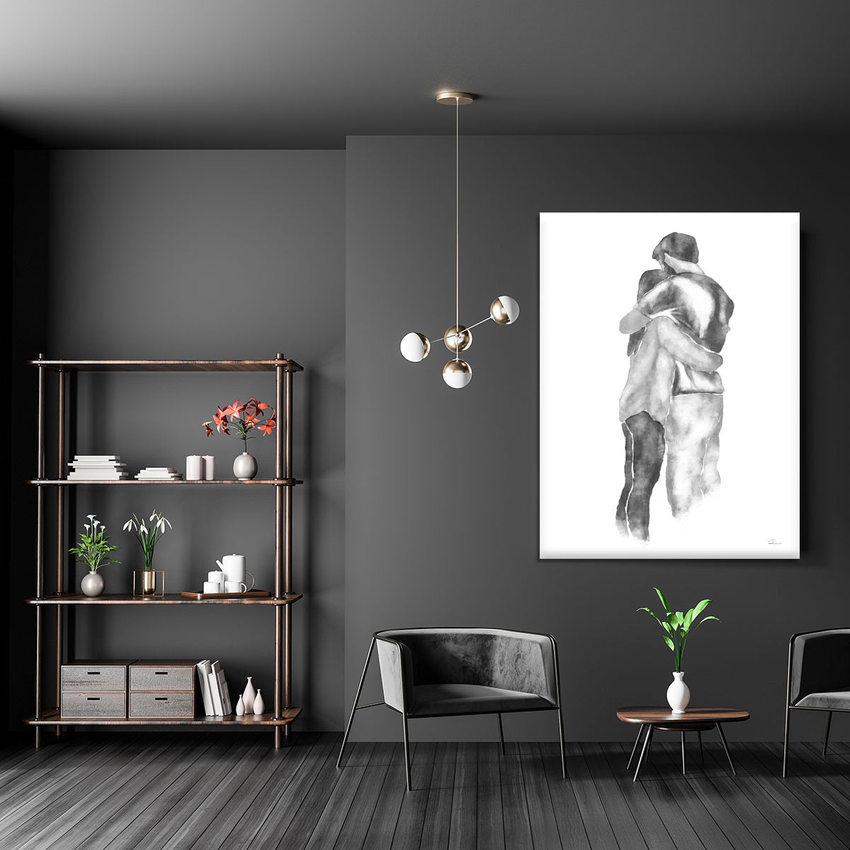 Embrace Canvas Print or Poster - Canvas Art Rocks - 5