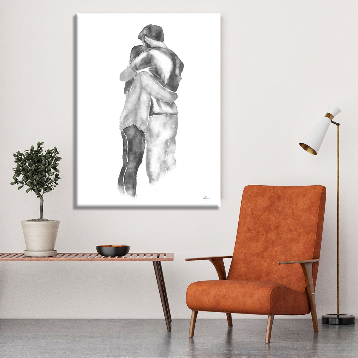Embrace Canvas Print or Poster - Canvas Art Rocks - 6