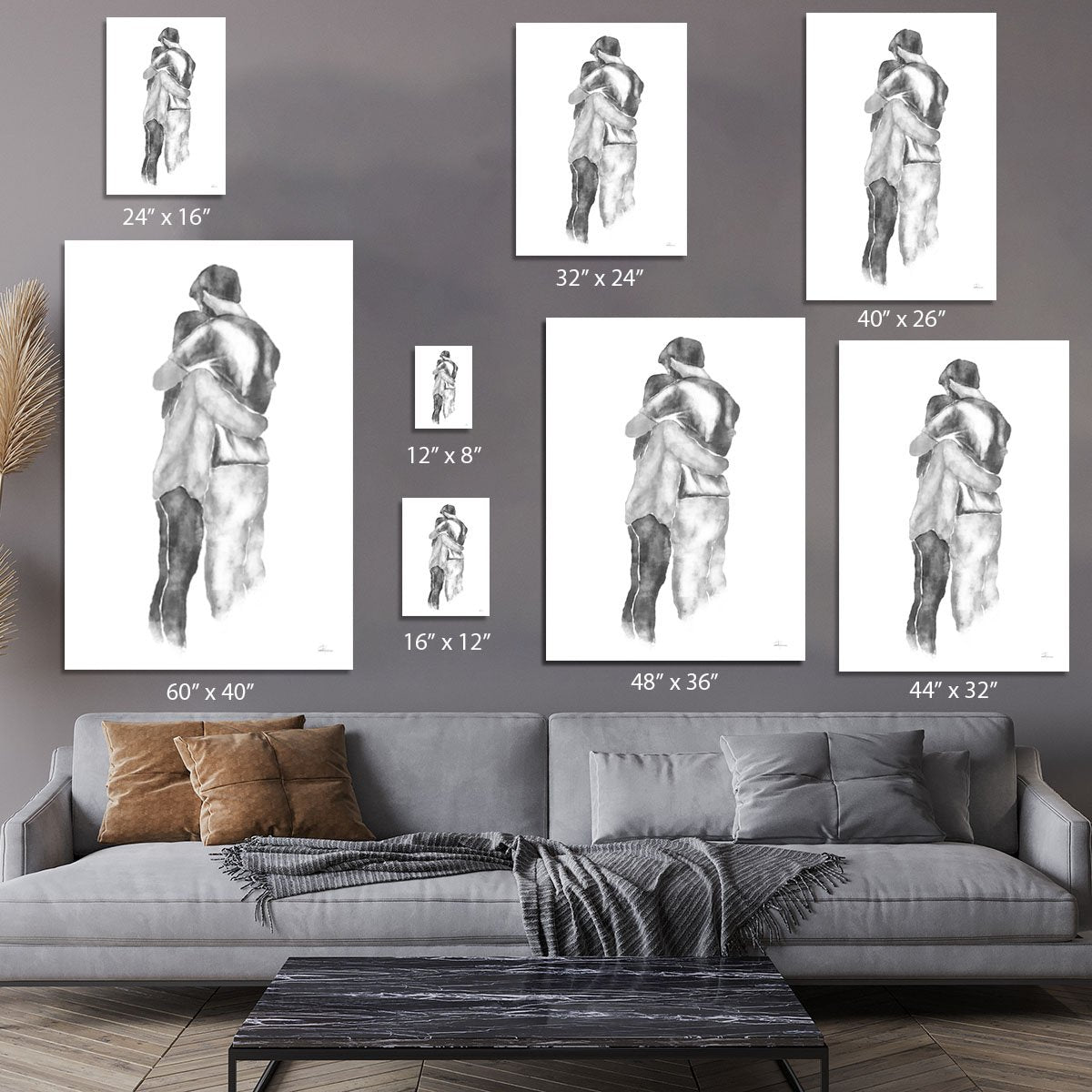 Embrace Canvas Print or Poster - Canvas Art Rocks - 7