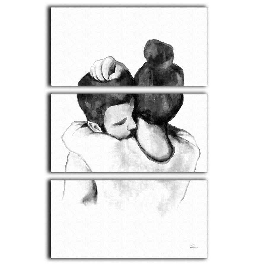 Comfort 3 Split Panel Canvas Print - Canvas Art Rocks - 1