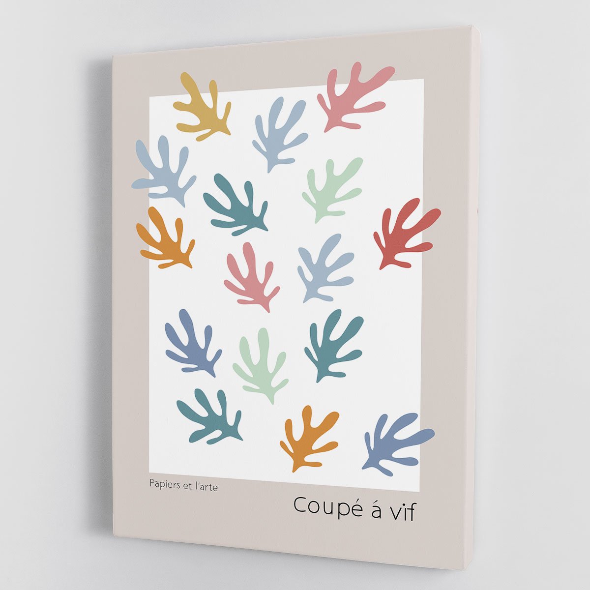 Summer Cut Out Canvas Print or Poster - Canvas Art Rocks - 1
