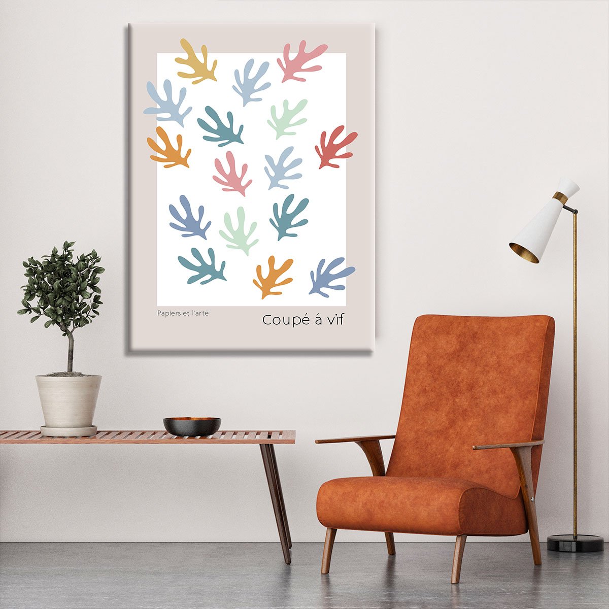 Summer Cut Out Canvas Print or Poster - Canvas Art Rocks - 6