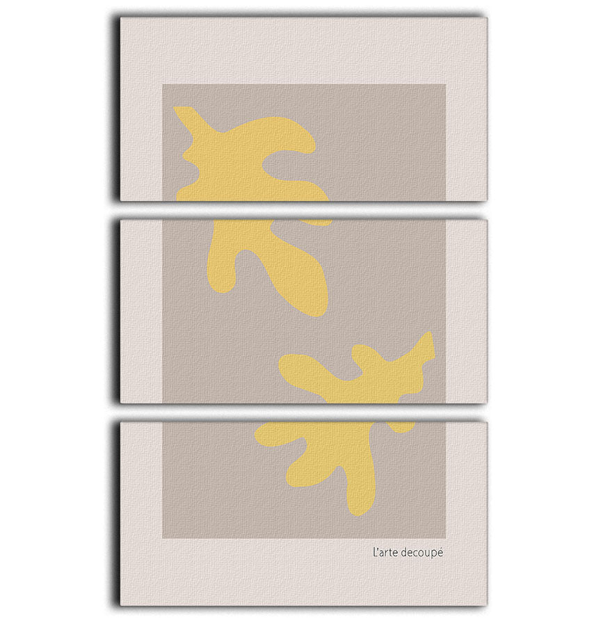 Summer Deux 3 Split Panel Canvas Print - Canvas Art Rocks - 1