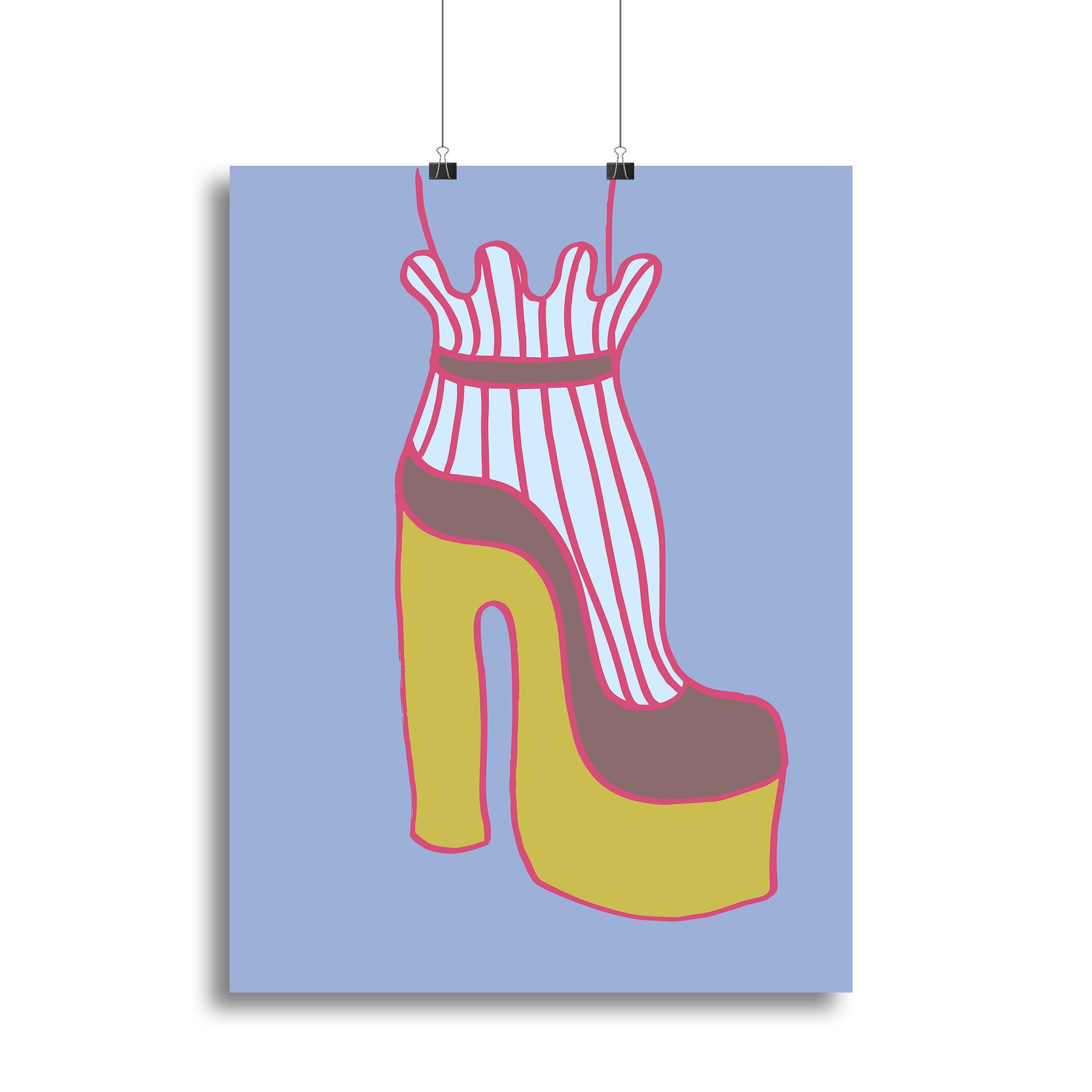Yellow Heel 01 Canvas Print or Poster - Canvas Art Rocks - 2