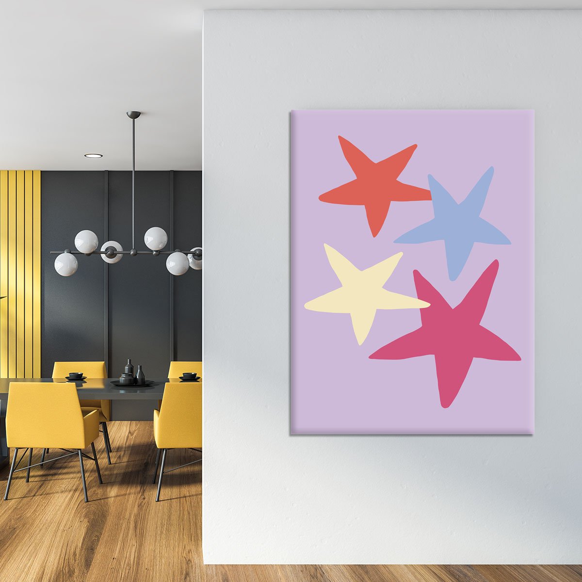 Four Stars 01 Canvas Print or Poster - Canvas Art Rocks - 4