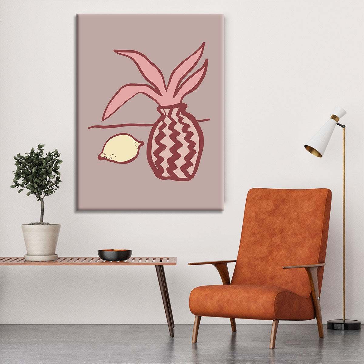 Pink Lemon Canvas Print or Poster - Canvas Art Rocks - 6